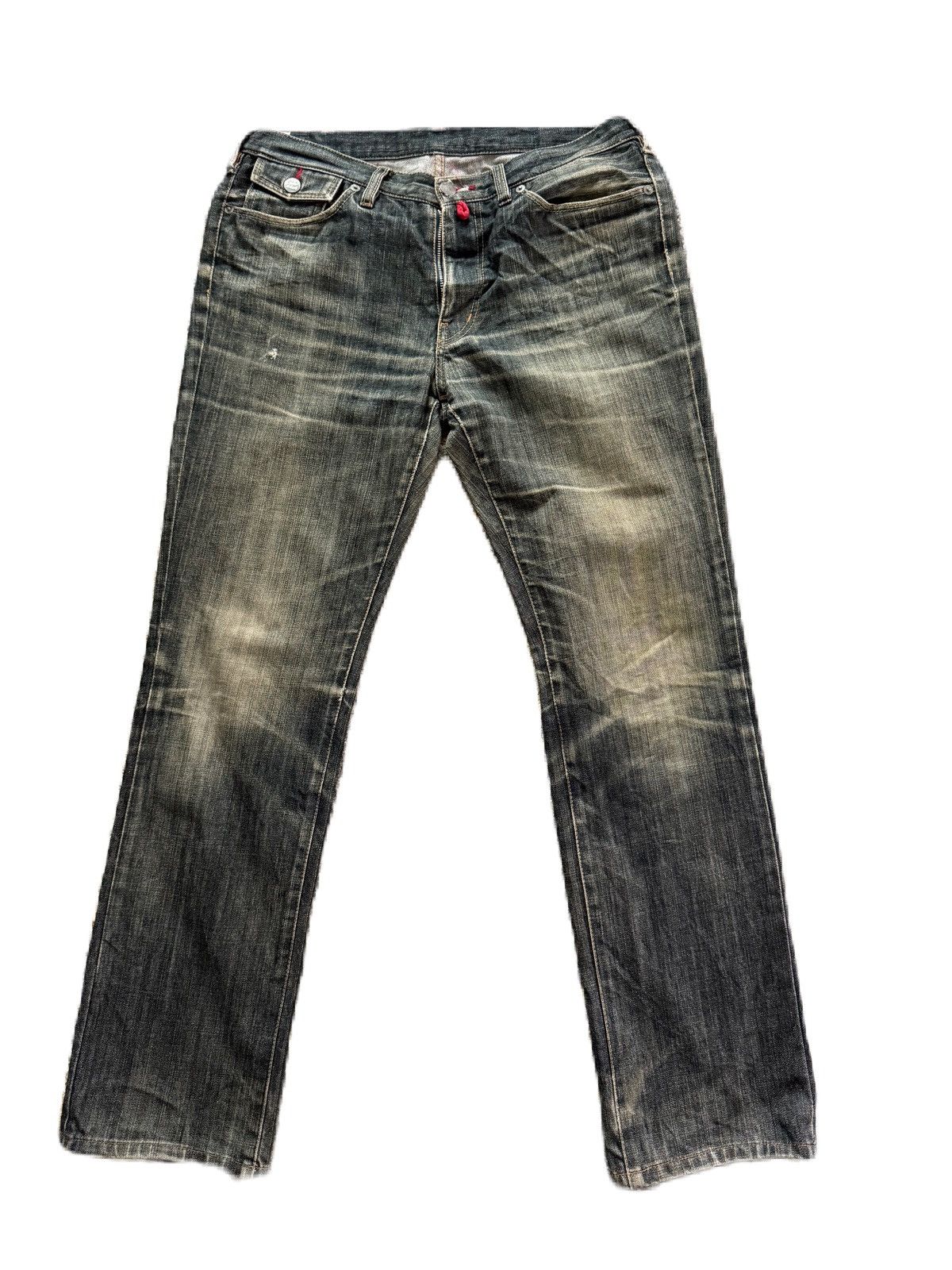 Takeo Kikuchi Japan Brand Distress Denim Takeo Kikuchi Straight Type Size US 32 / EU 48 - 1 Thumbnail