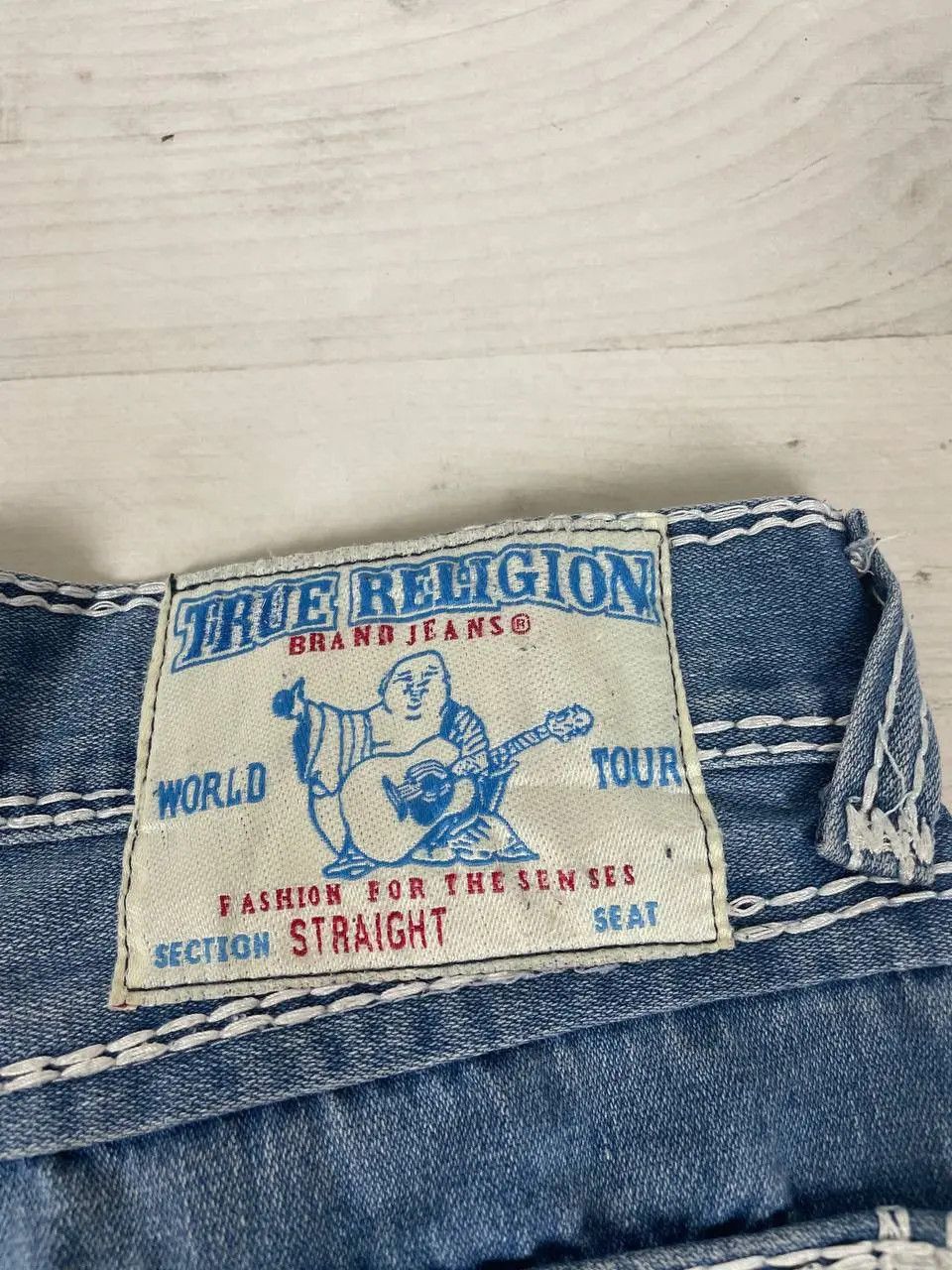 True Religion Vintage True Religion Straight Denim Jeans Japan Baggy 90s Size US 32 / EU 48 - 5 Thumbnail