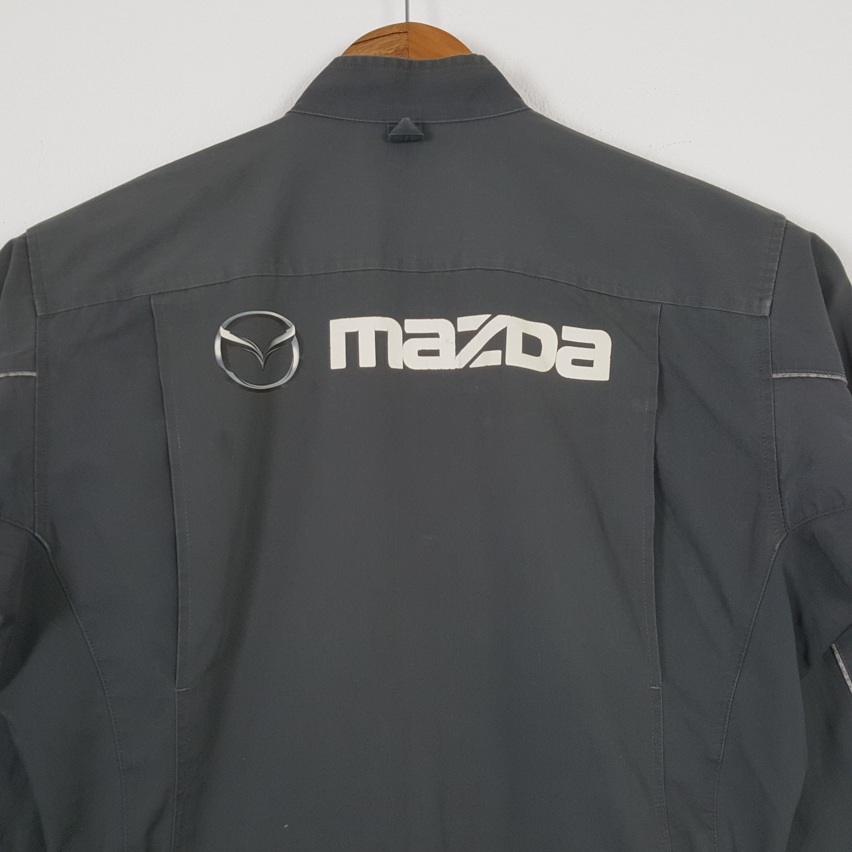 Japanese Brand × Vintage Vintage MAZDA RACING Motorsport Covarall Jacket C286N11 Size US L / EU 52-54 / 3 - 2 Thumbnail
