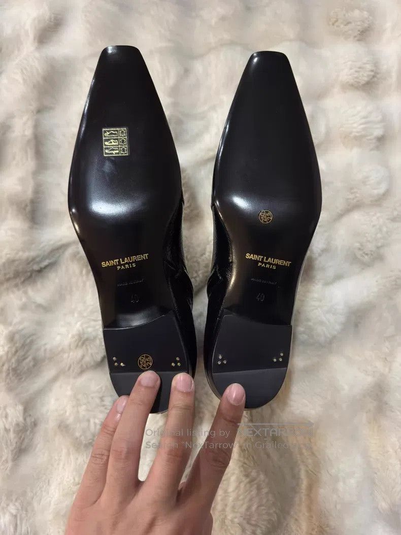 Saint Laurent Paris Saint Laurent Paris Boots Size US 7 / EU 40 - 5 Thumbnail