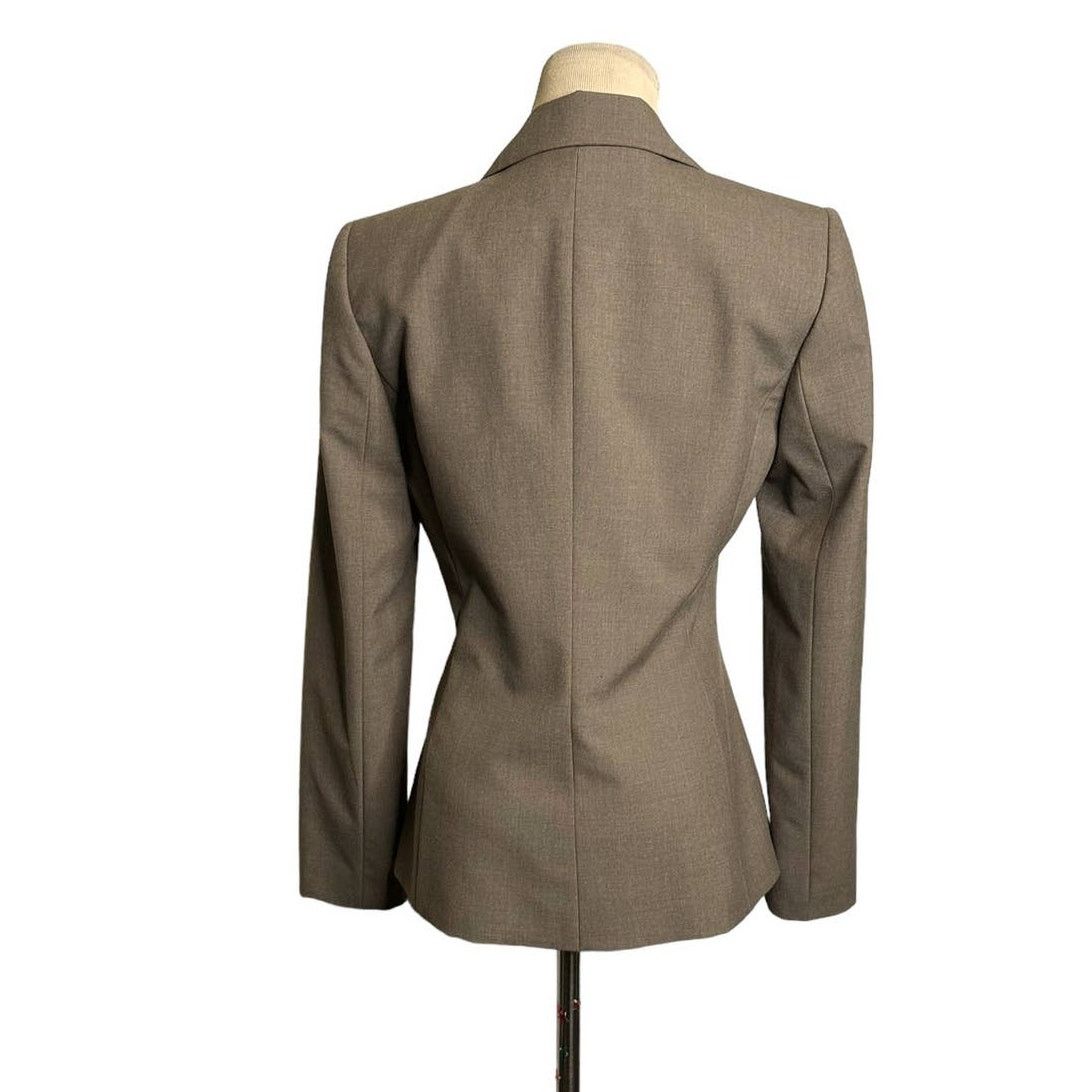 Elie Tahari Tahari brown one button lined blazer size 2 Size XS / US 0-2 / IT 36-38 - 2 Thumbnail