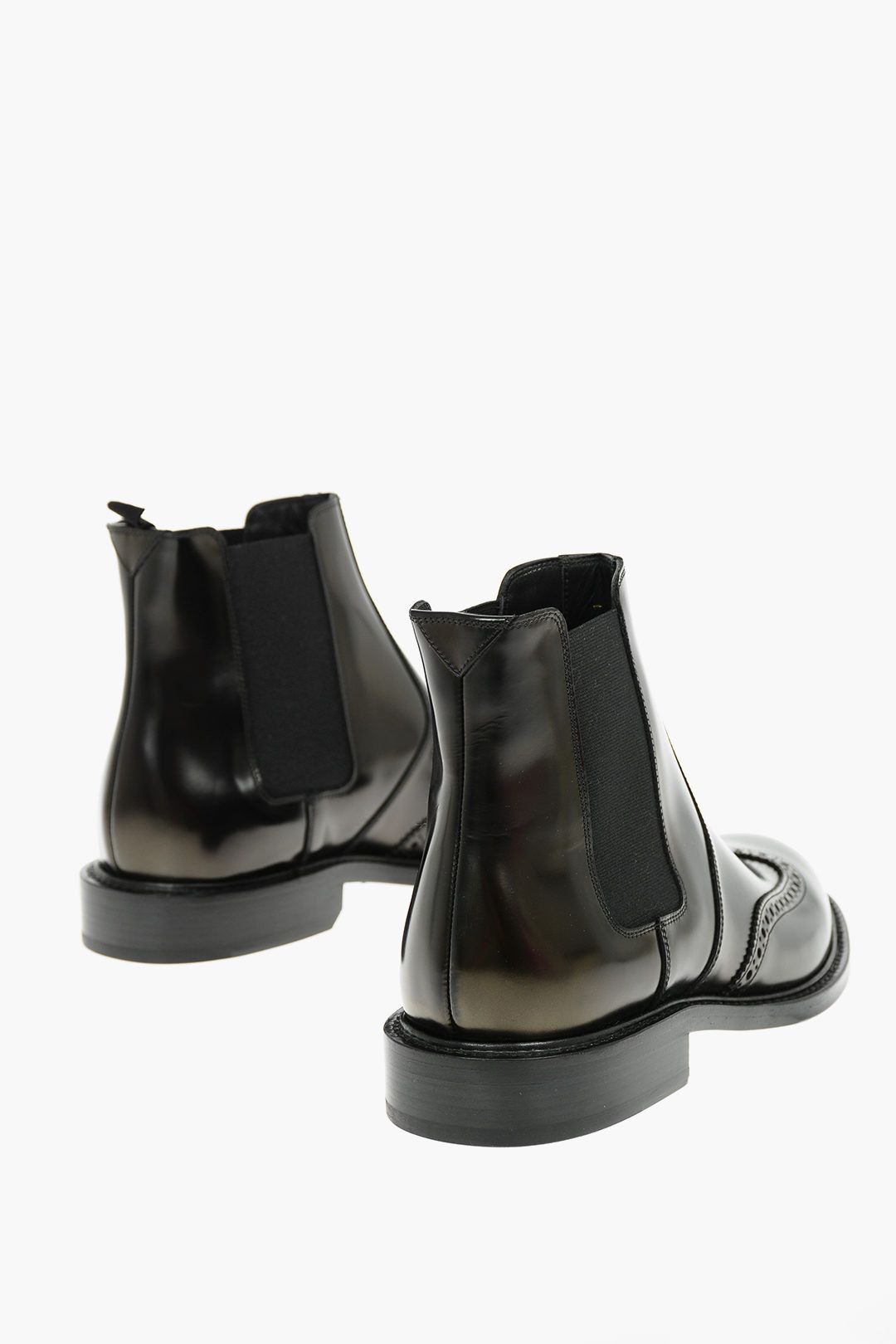 og1mm0724 Leather Chelsea Boots in Dark Chocolate Brown