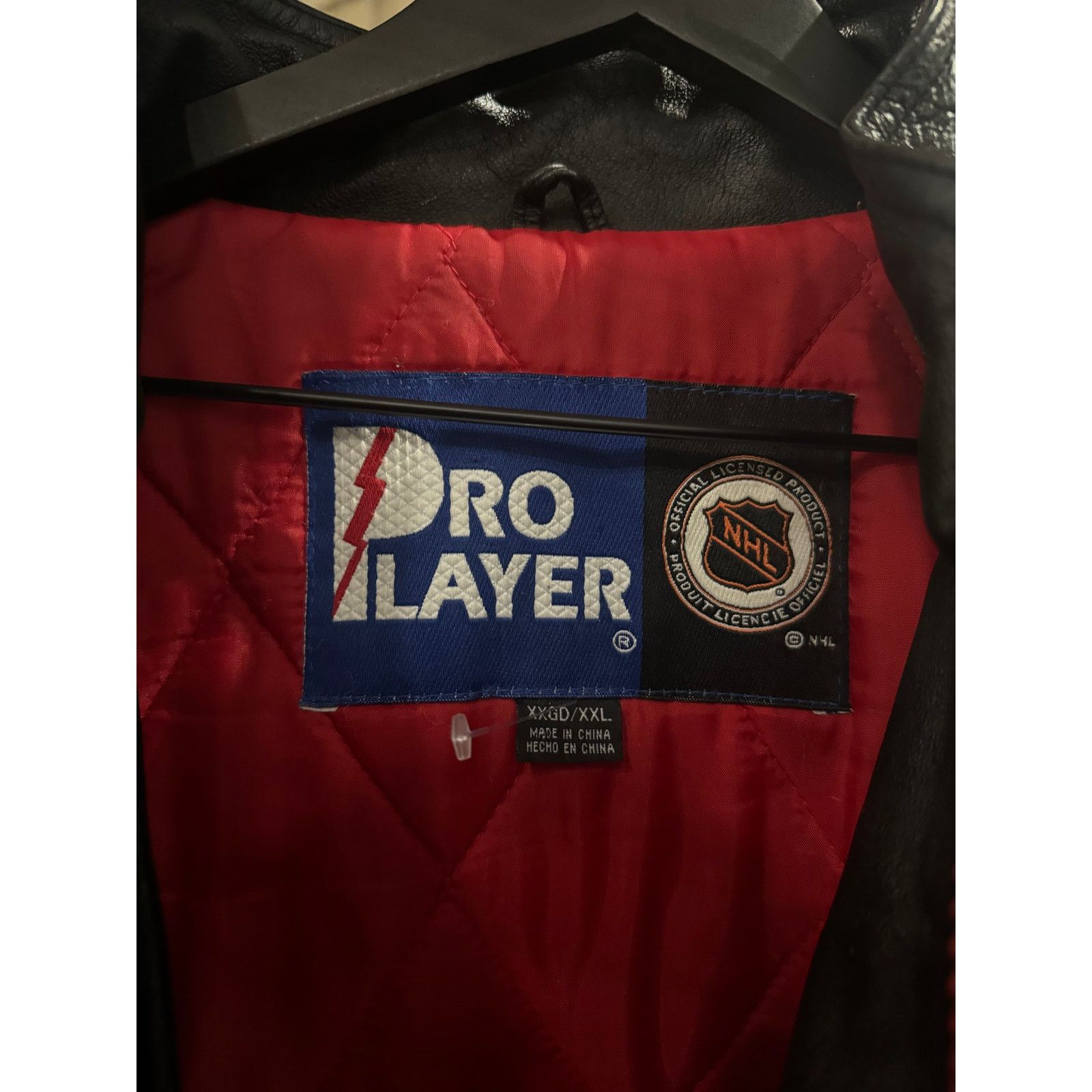 Pro Player Detroit Leather Rare Jacket Size US XL / EU 56 / 4 - 7 Thumbnail