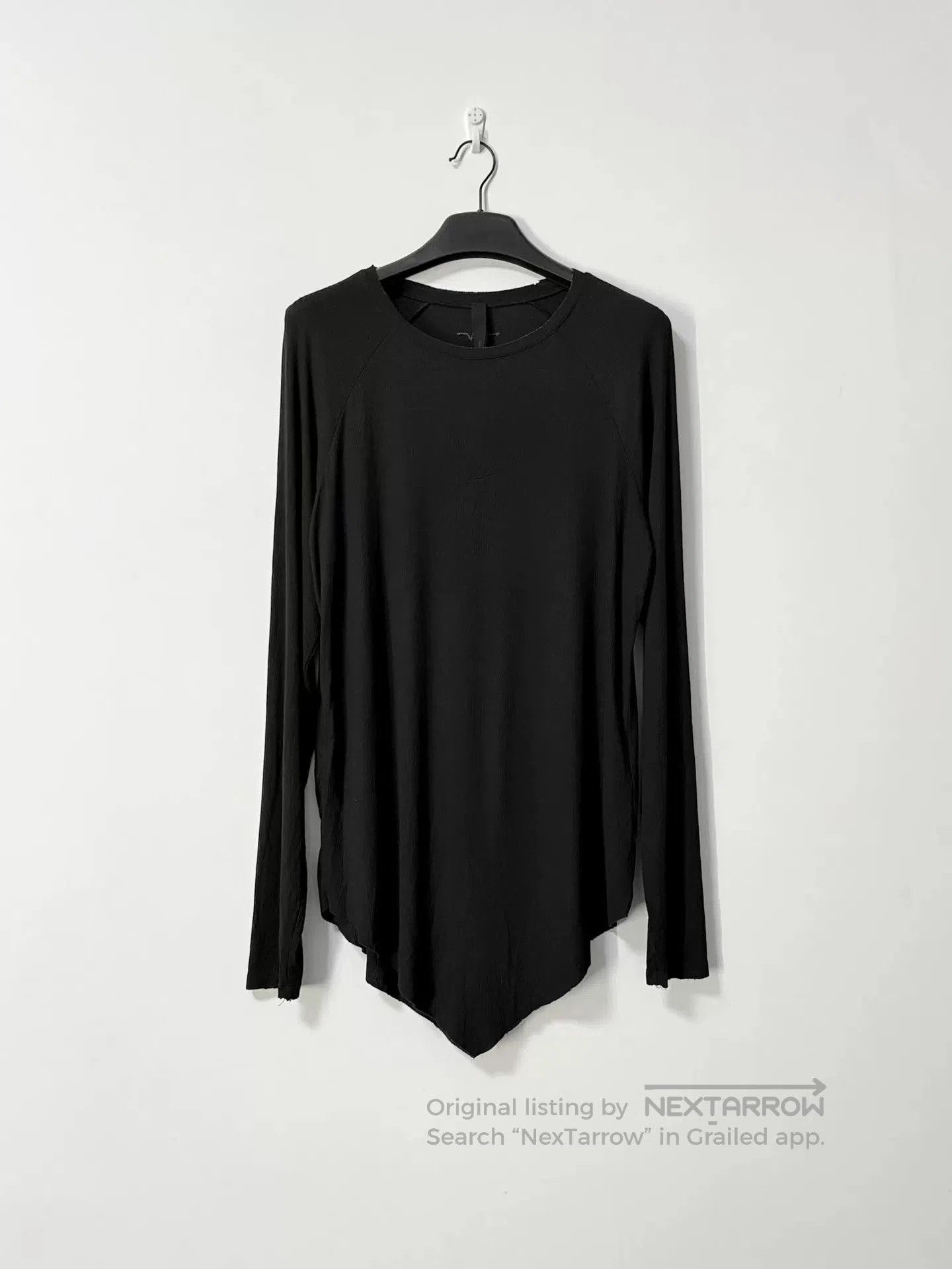 First Aid To The Injured Deconstructed Rib Knit Base Layer Top. Size M / US 6-8 / IT 42-44 - 1 Thumbnail