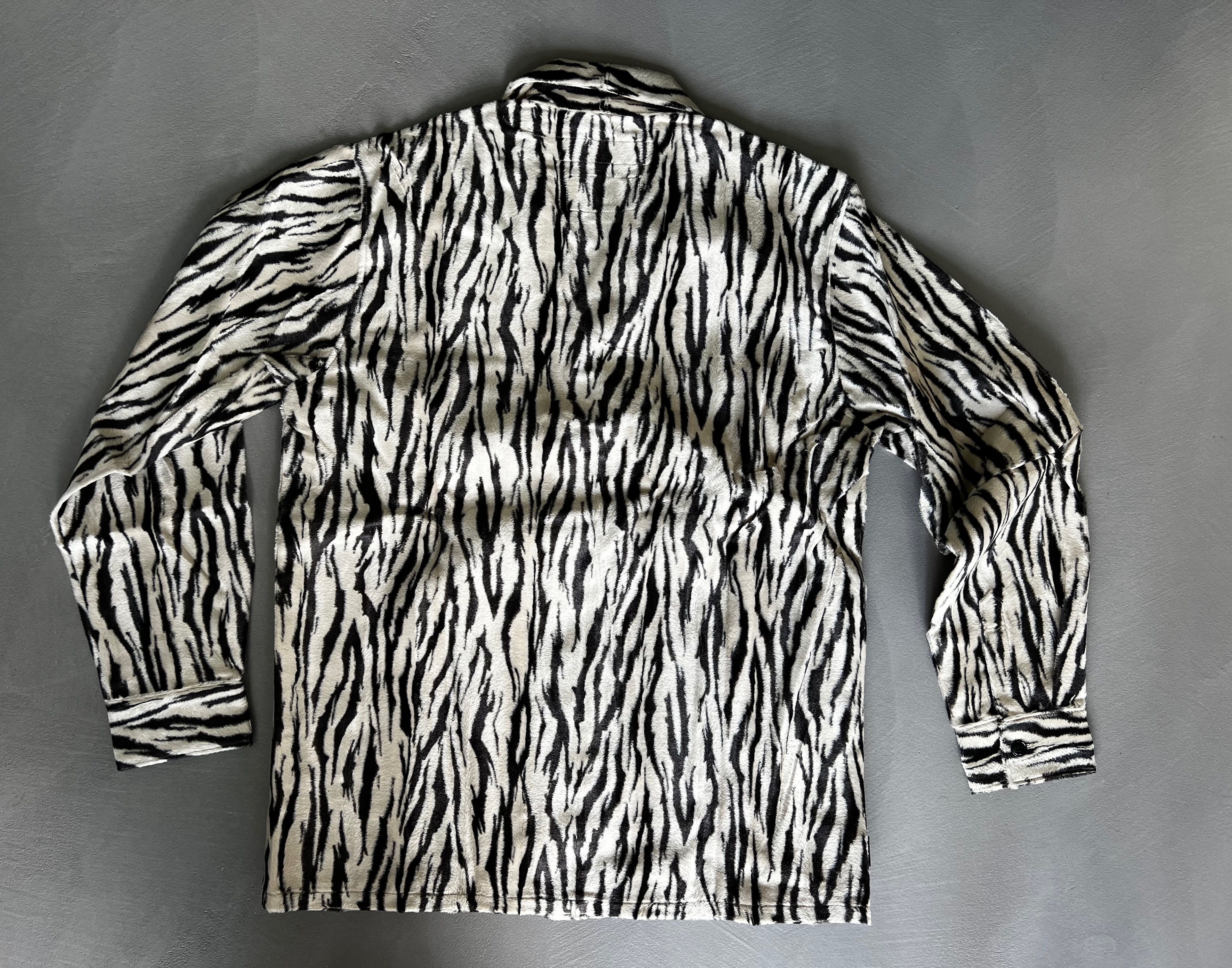 Neighborhood Neighborhood Zebra Fur Shirt, Size L Size US L / EU 52-54 / 3 - 3 Thumbnail