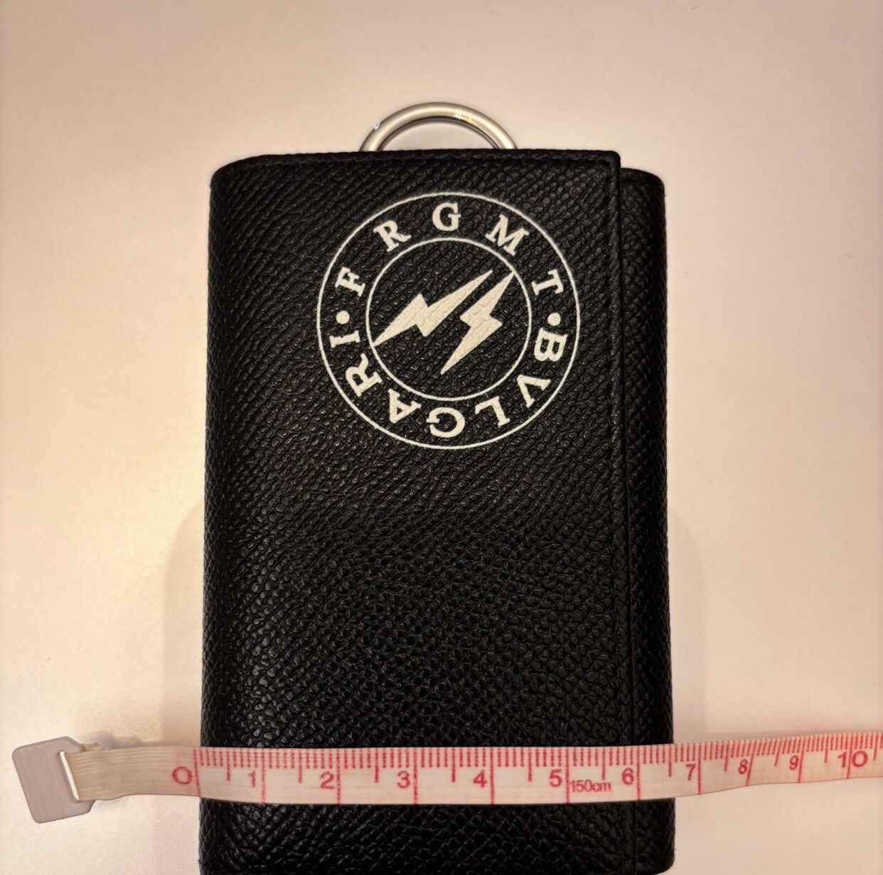 Bvlgari × Fragment Design Bvlgari x Fragment Design Leather Key Case 2412-Nextarrow Size ONE SIZE - 8 Thumbnail