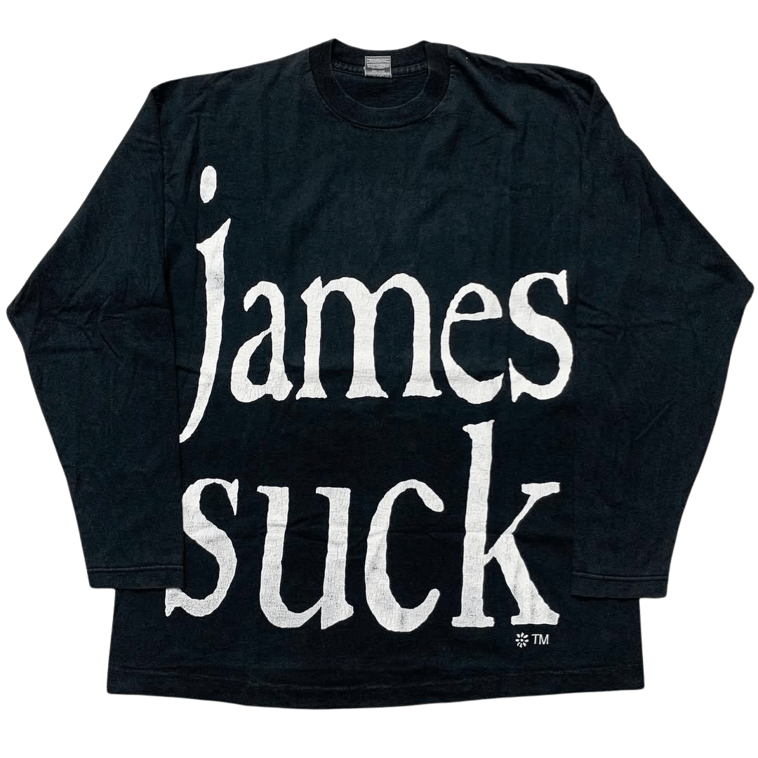 Band Tees × Vintage Vintage James Suck 1993 Size US XL / EU 56 / 4 - 1 Thumbnail