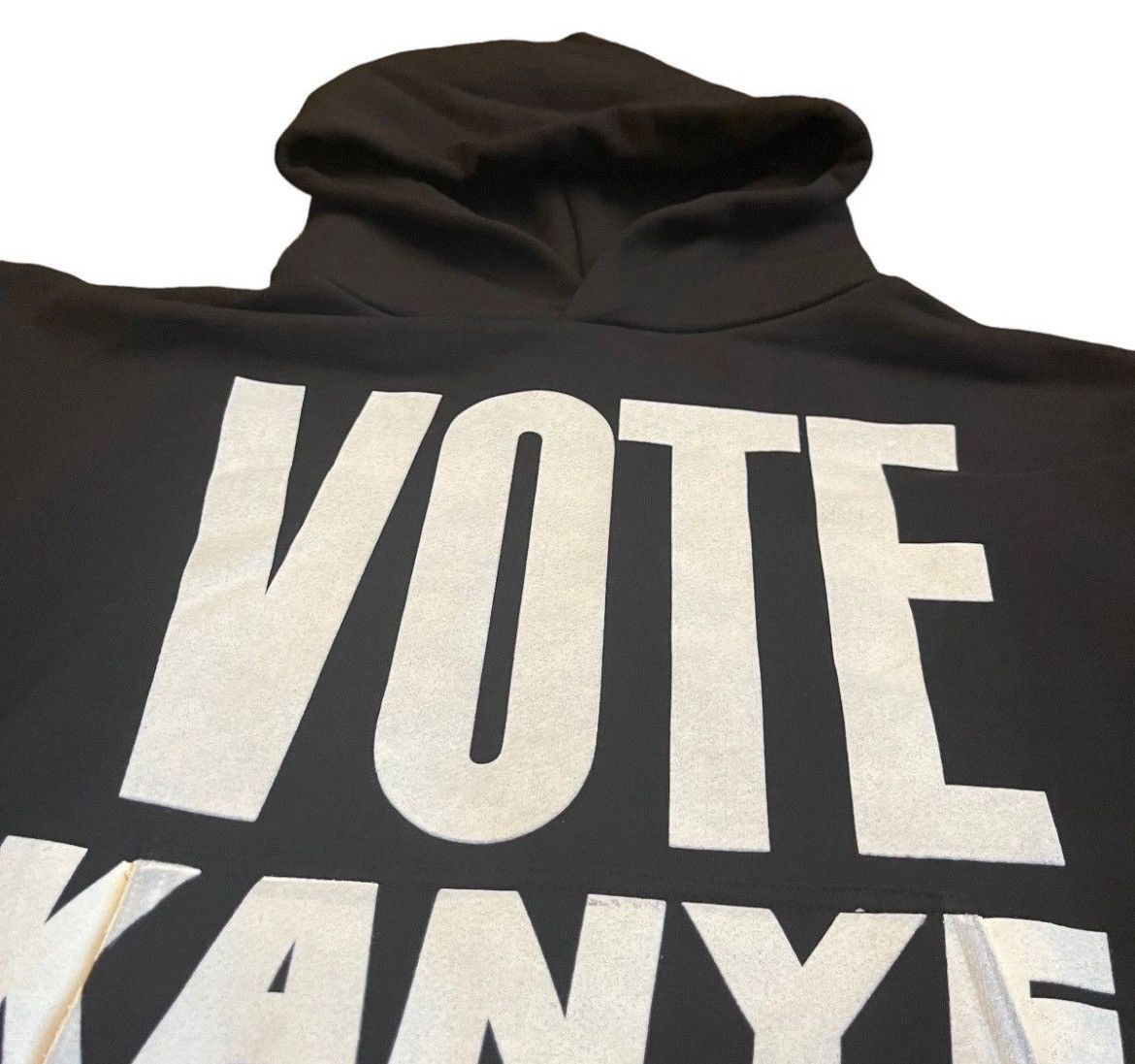 Kanye West × Los Angeles Apparel DEADSTOCK Kanye 2020 Vision Vote Kanye Hoodie Size US L / EU 52-54 / 3 - 5 Thumbnail