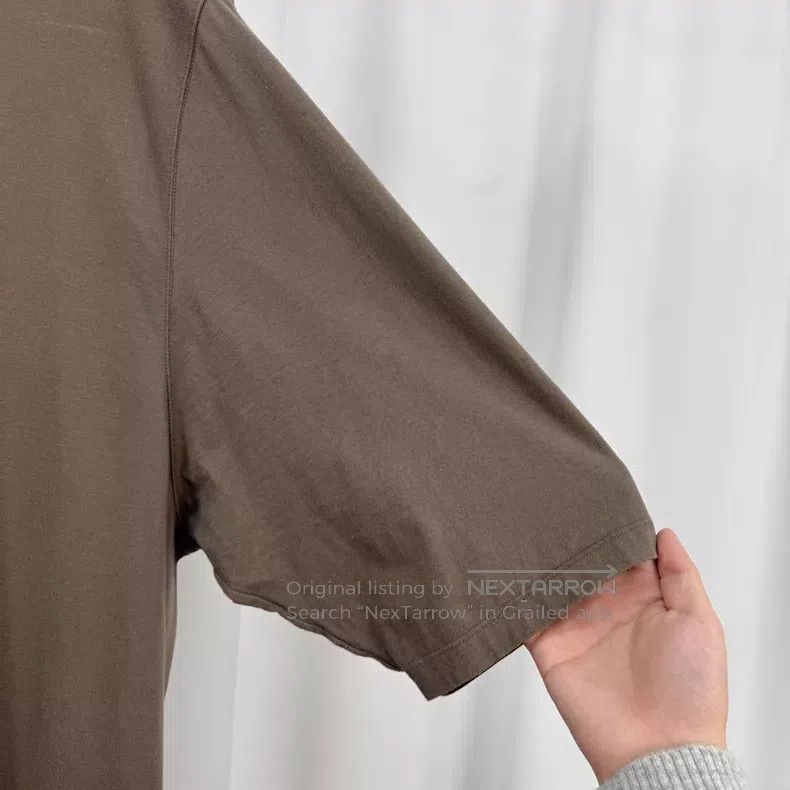 Rick Owens Rick Owens Brown main line short sleeve Size US S / EU 44-46 / 1 - 4 Thumbnail
