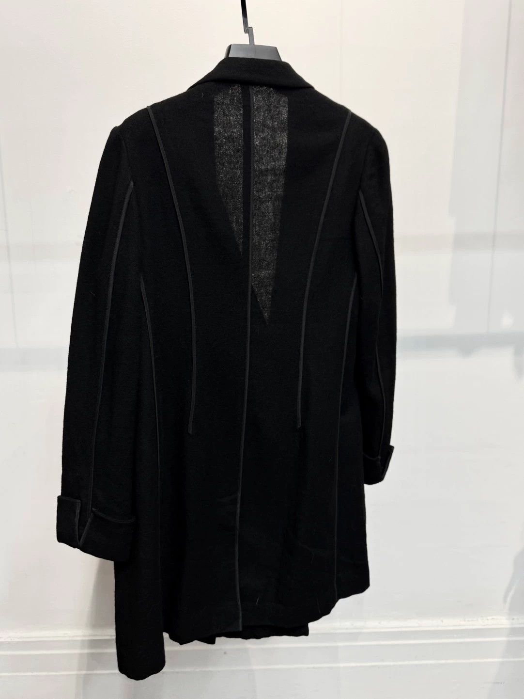 Yohji Yamamoto Yohji Yamamoto 09AW Runway Jacket Wool-Linen S1 Size S / US 4 / IT 40 - 4 Thumbnail