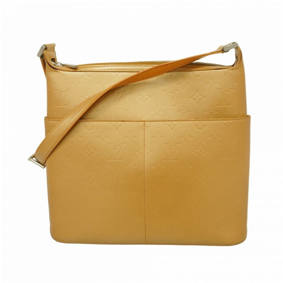 Louis Vuitton Monogram Mat Sutton Shoulder Bag M55167 in Yellow, Women's