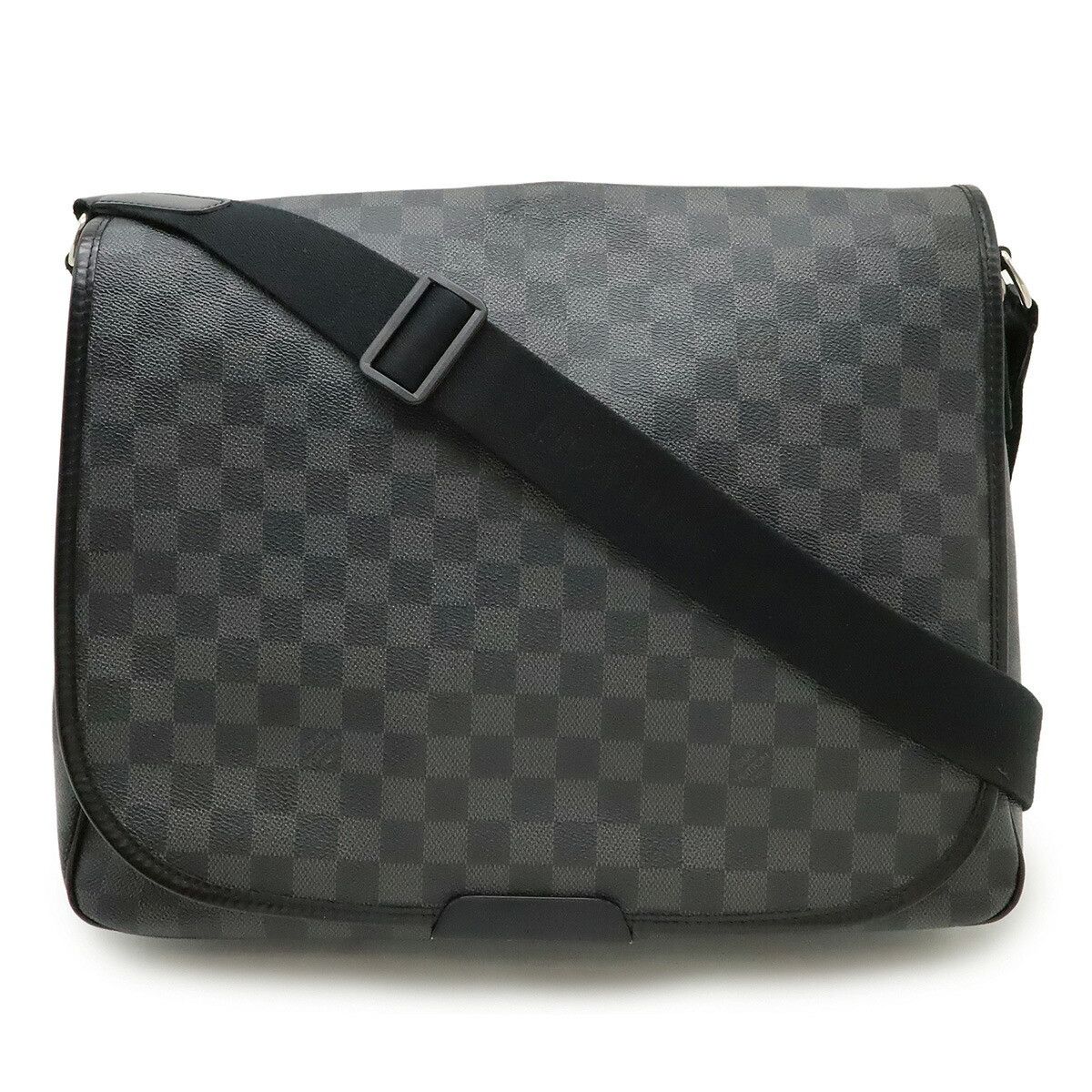Louis Vuitton Louis Vuitton Louis Vuitton Daniel GM Damier Graphite Shoulder Bag Canvas Crossbody Bag N58033 DUTY FREE for USA Size ONE SIZE - 1 Thumbnail