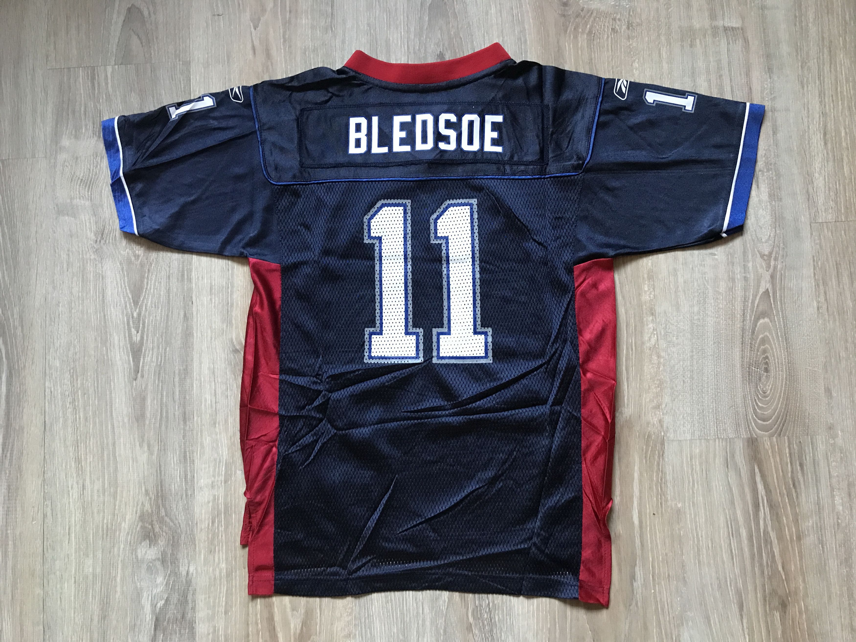 NFL × Reebok × Vintage Reebok NFL New England Patriots Drew Bledsoe #11 Jersey Size US XXS / EU 40 - 2 Thumbnail