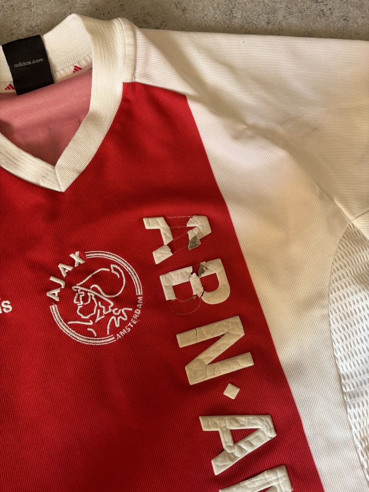 Vintage VINTAGE 2002/03 AJAX STEVEN PIENAAR #10 HOME JERSEY Size US L / EU 52-54 / 3 - 3 Thumbnail