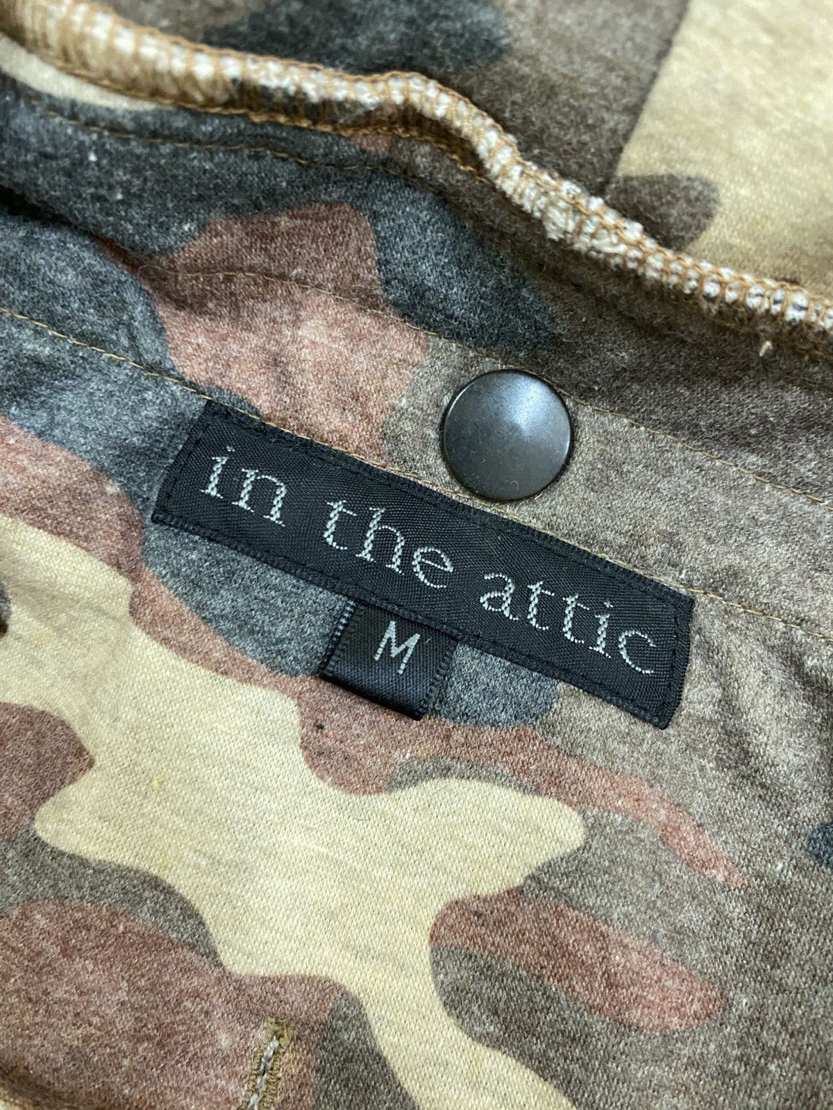 In The Attic In The Attic Military Style Jacket – with Camo Hoodie Size US M / EU 48-50 / 2 - 8 Thumbnail