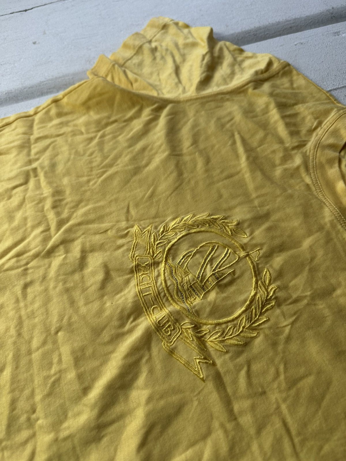 Vintage 🚨 YACHT CLUB LIGHT YELLOW VNTG MONACO RARE BIG LOGO Size US M / EU 48-50 / 2 - 6 Thumbnail