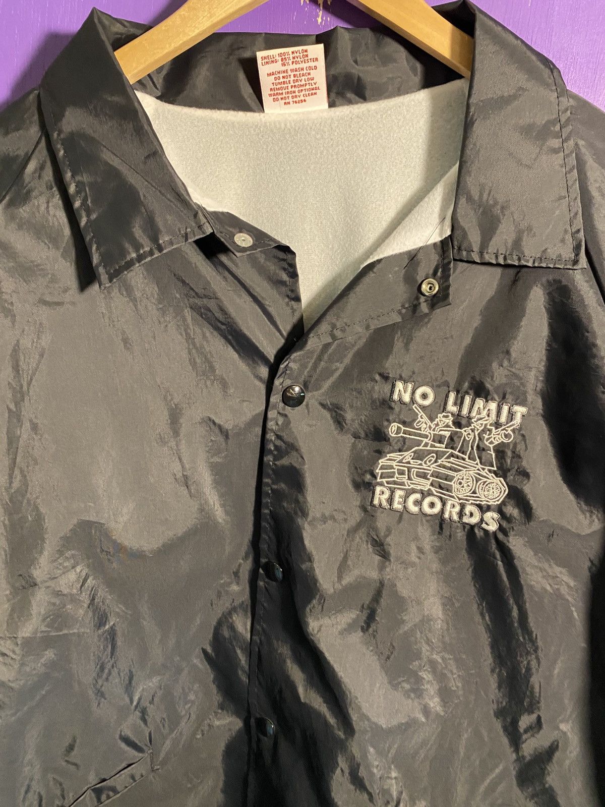 Other Vintage 90s No limit records logo warm up jacket Size US XXL / EU 58 / 5 - 3 Thumbnail