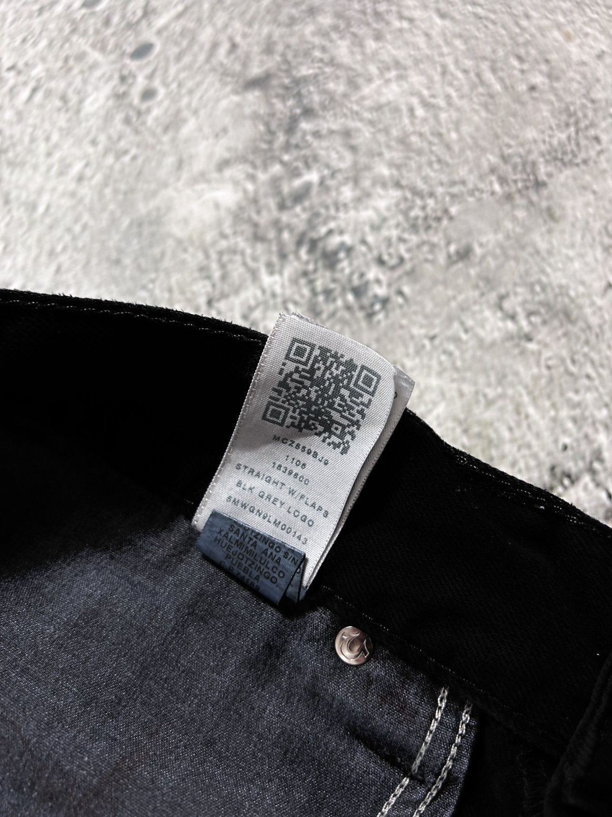 True Religion True Religion black jeans white thick stitching Y2K Straight Size US 34 / EU 50 - 8 Thumbnail