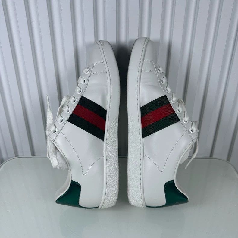 Gucci Gucci Doraemon ACE Embroidery White Sneakers-2505 Size US 5.5 / EU 38 - 5 Thumbnail