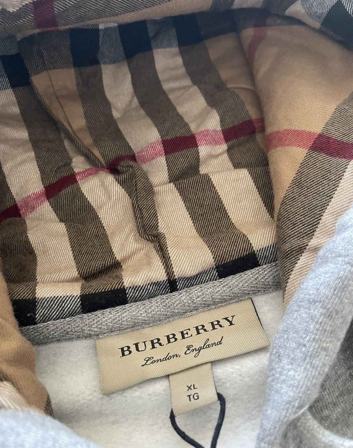 Burberry Super Runway Classic Sold Out Brand NEW Logo Hoodie Jacket Size US L / EU 52-54 / 3 - 3 Thumbnail