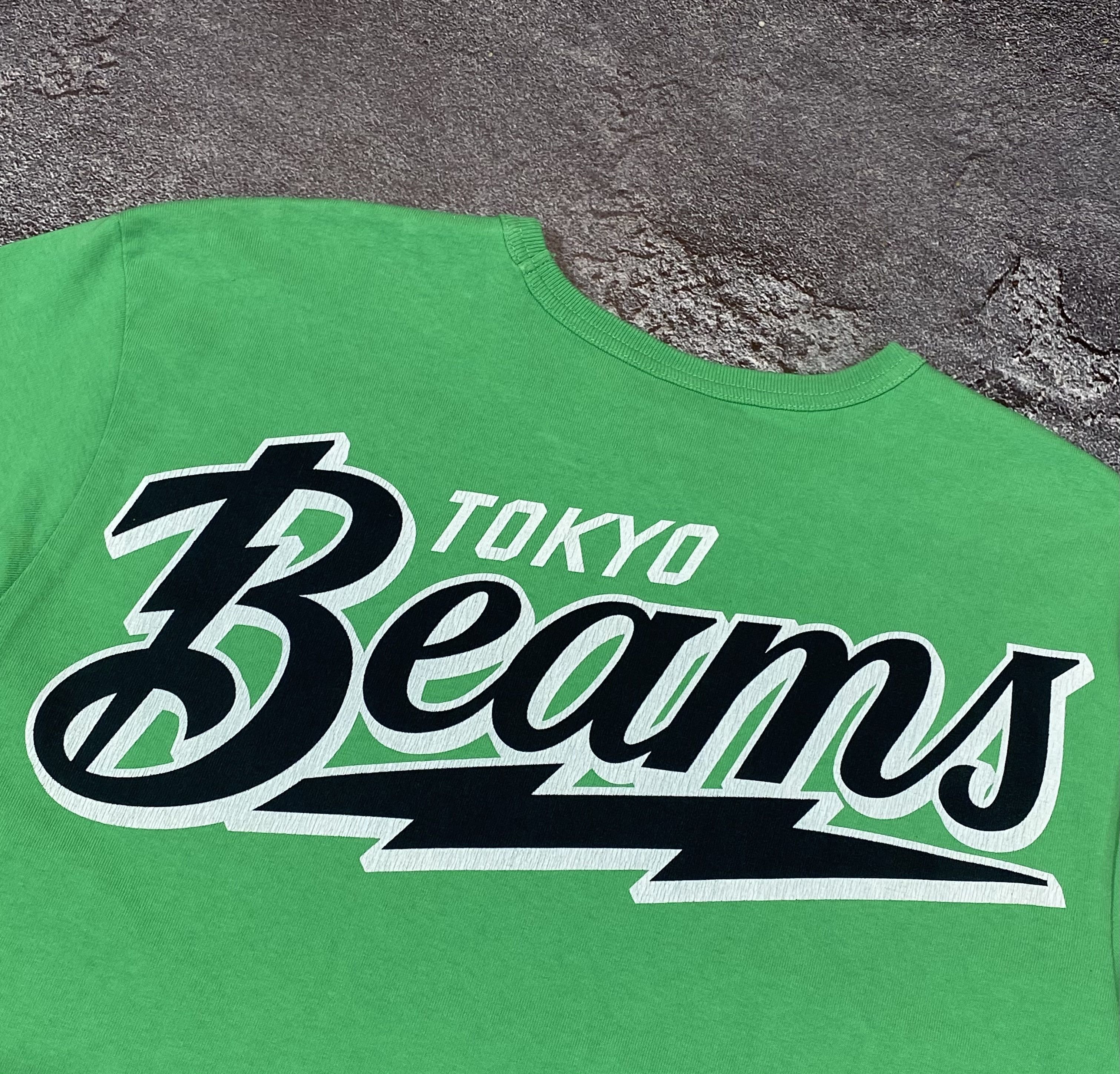 Beams Plus TOKYO BEAMS X CHAMPION BIG LOGO T-SHIRT Size US S / EU 44-46 / 1 - 6 Thumbnail