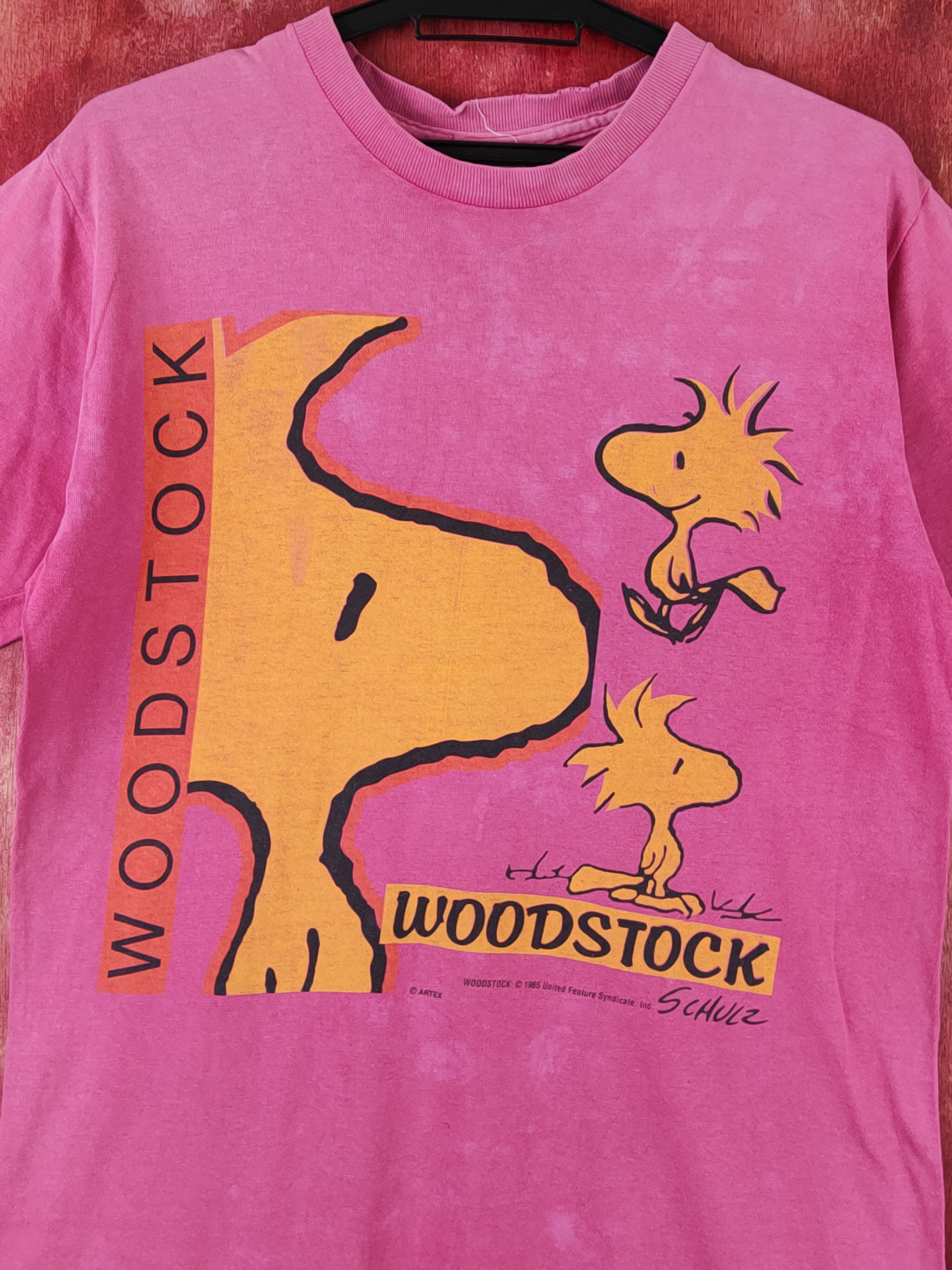Band Tees 1965 Woodstock pink faded vintage tee #S2301 Size US M / EU 48-50 / 2 - 2 Thumbnail