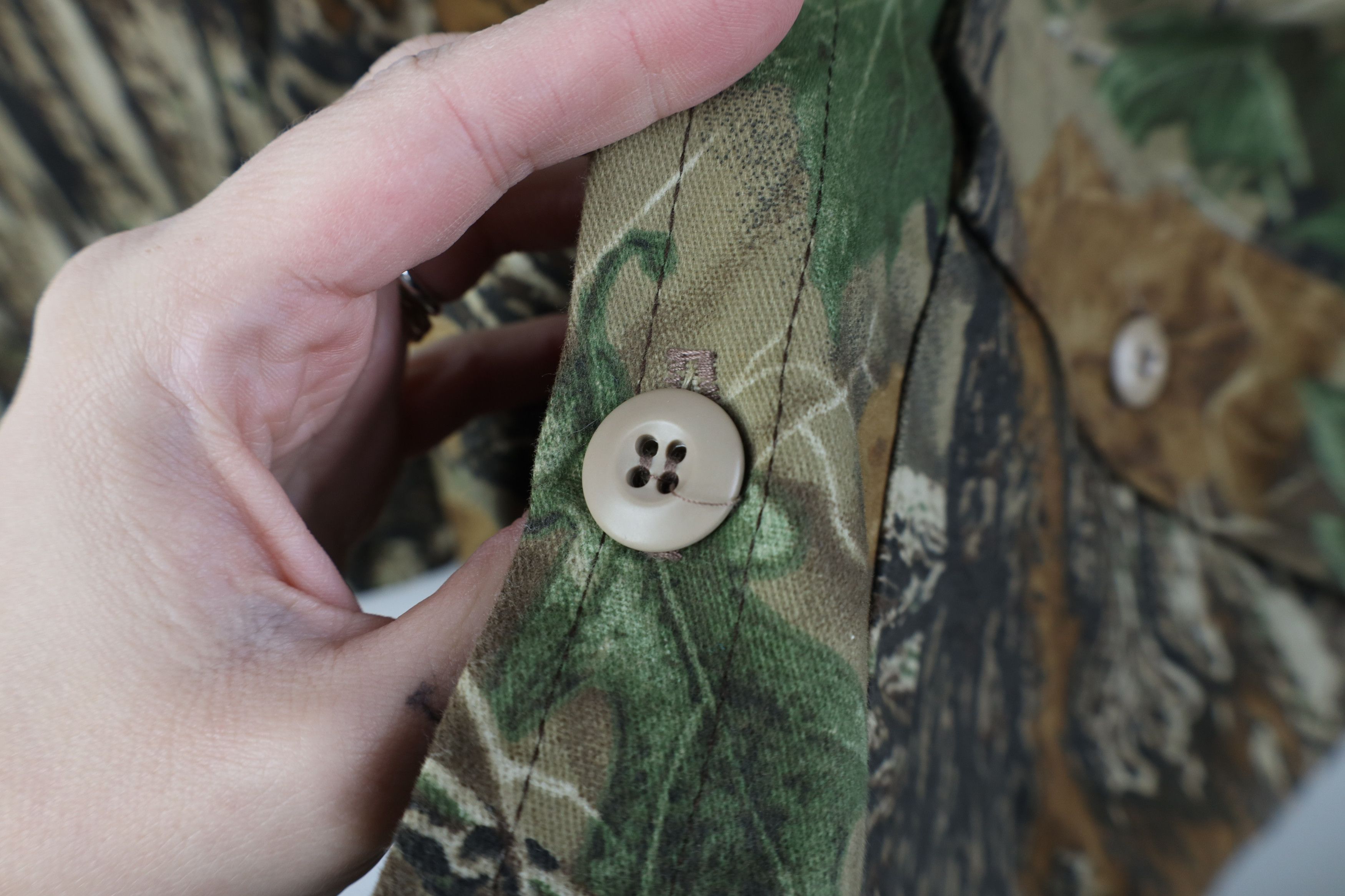 Vintage Vintage 90s Streetwear Camouflage Full Button Jacket USA Size US M / EU 48-50 / 2 - 4 Thumbnail