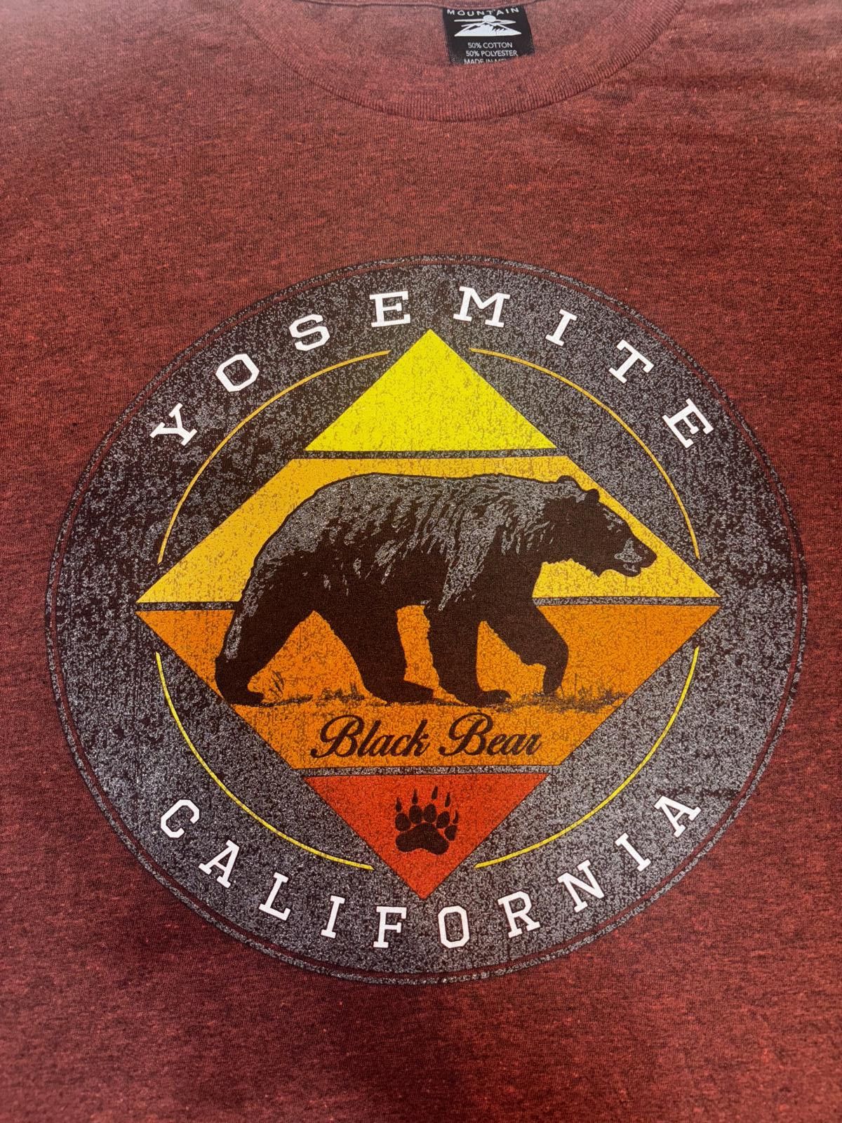 The Mountain Mountain Yosemite California Black Bear T-Shirt - XL Size US XL / EU 56 / 4 - 2 Thumbnail