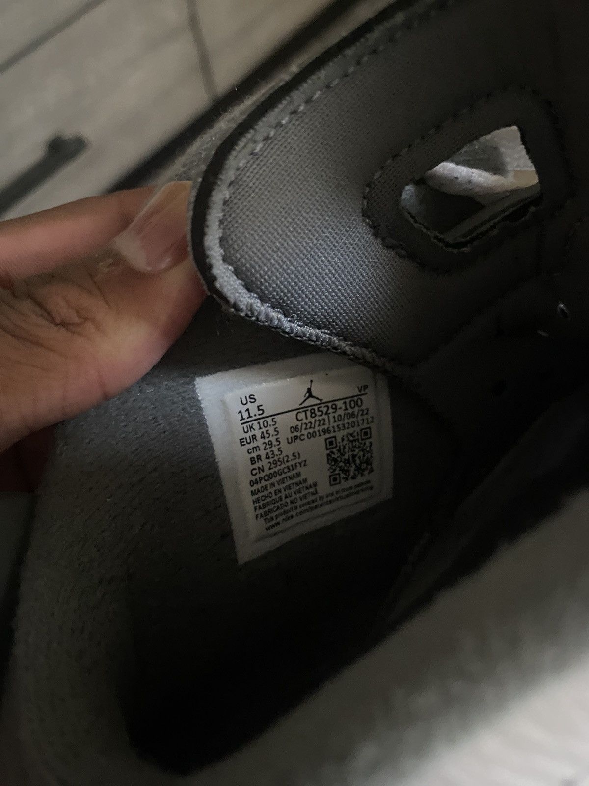 Jordan Brand Jordan 6 Cool Grey 11.5 Size US 11.5 / EU 44-45 - 4 Thumbnail