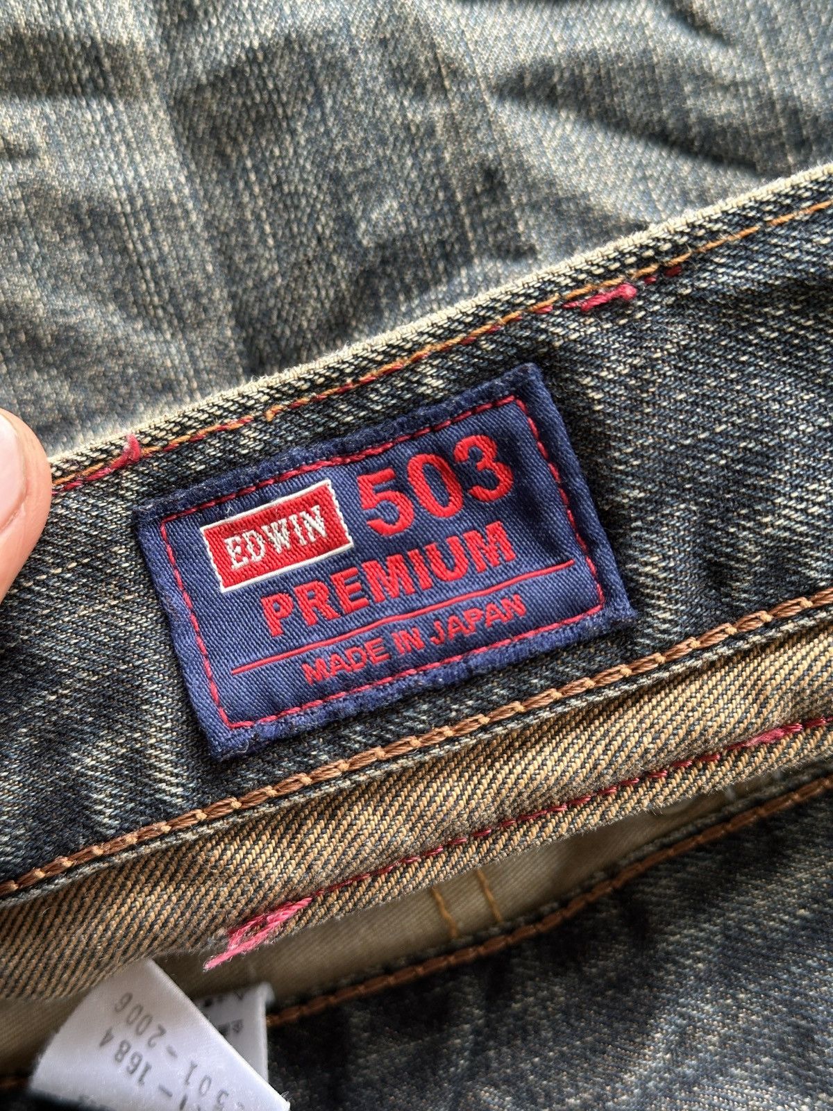 Kapital Vintage Edwin 503 34x41 . Size US 34 / EU 50 - 7 Thumbnail