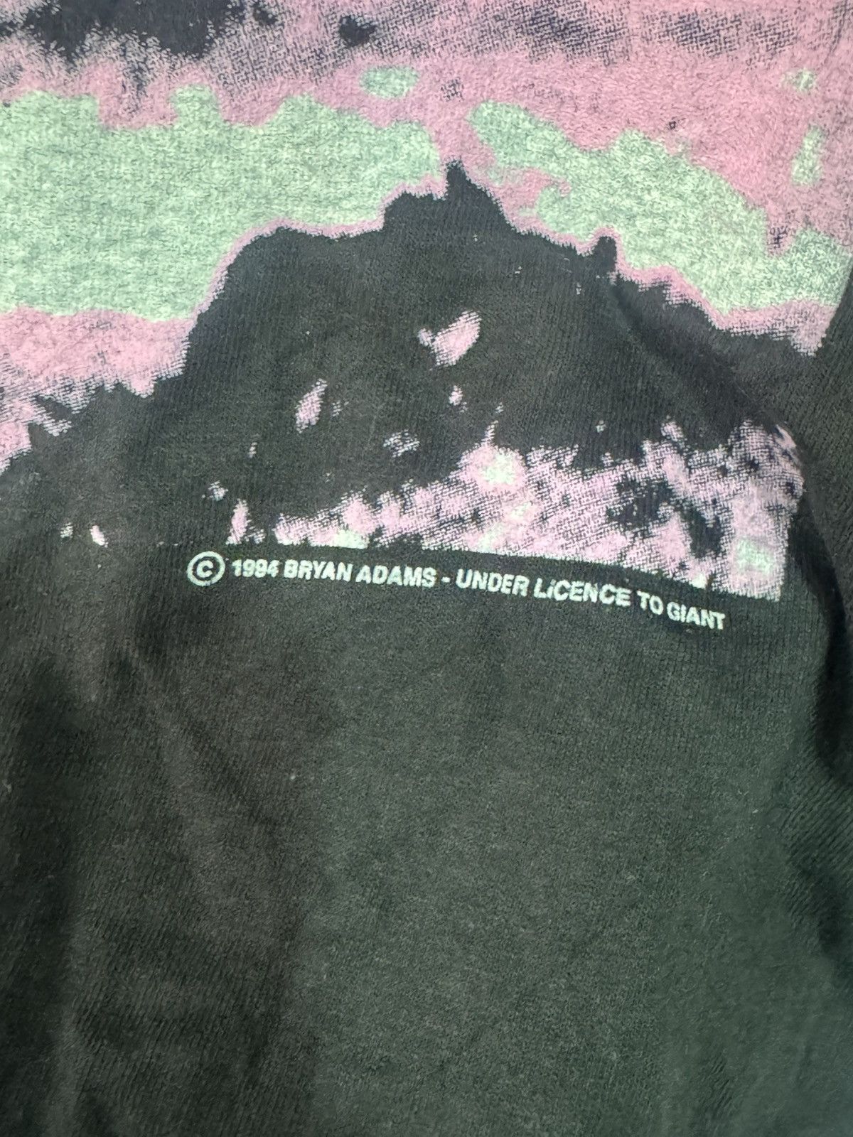 Band Tees vintage 19914 BrYAN ADAM tee- single stitch made in us Size US L / EU 52-54 / 3 - 3 Thumbnail