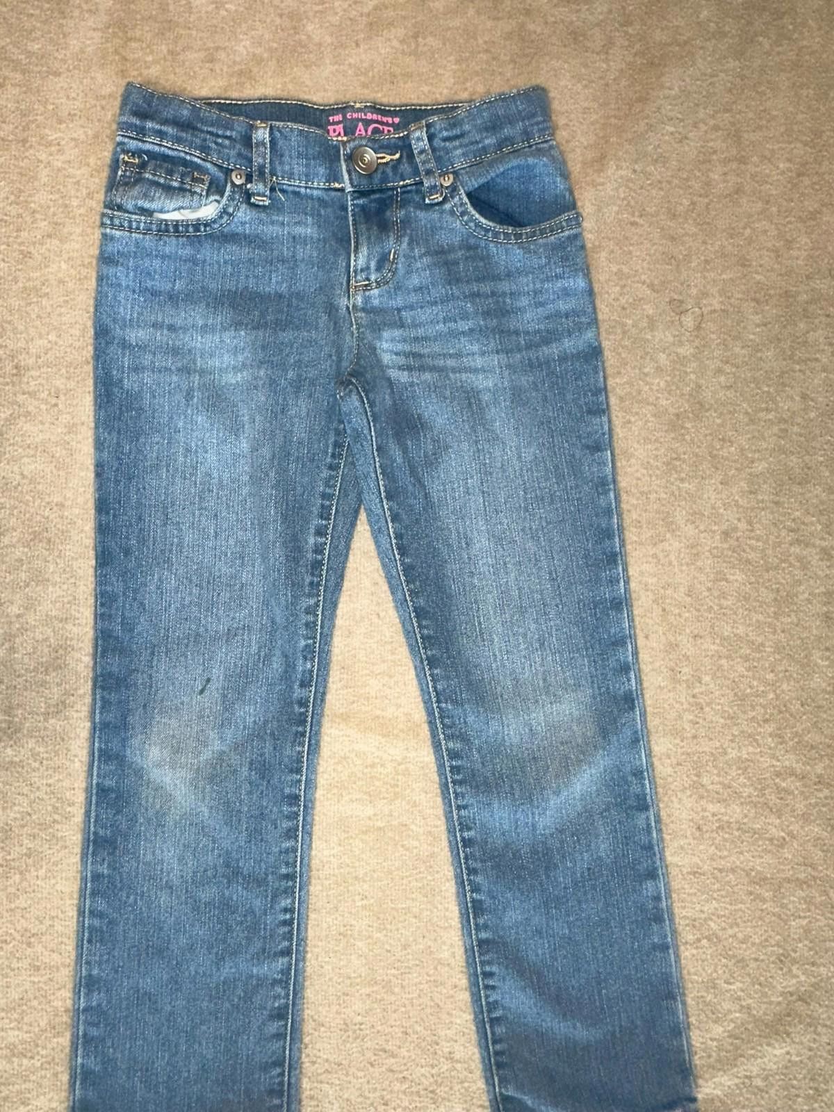 Designer 2 Pair -The Children’s Place Girls Skinny Jeans (Size 6) Size 24" / US 00 / IT 34 - 6 Thumbnail