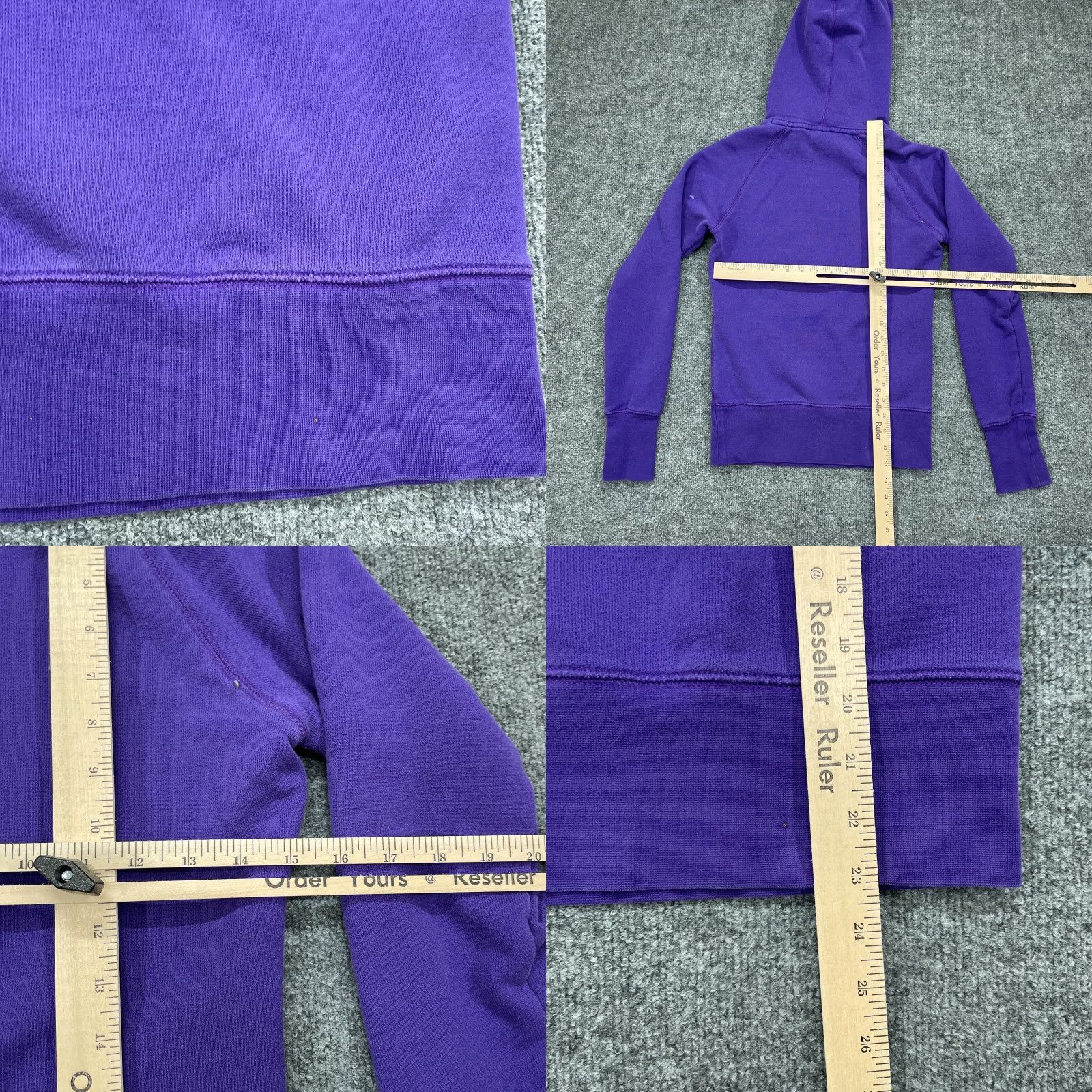 Nike Nike Womens S Pullover Hoodie Purple Orange Swoosh Spell Out Raised Graphic Outdoor Vintage: No (adjusted per rules) Size S / US 4 / IT 40 - 9 Thumbnail