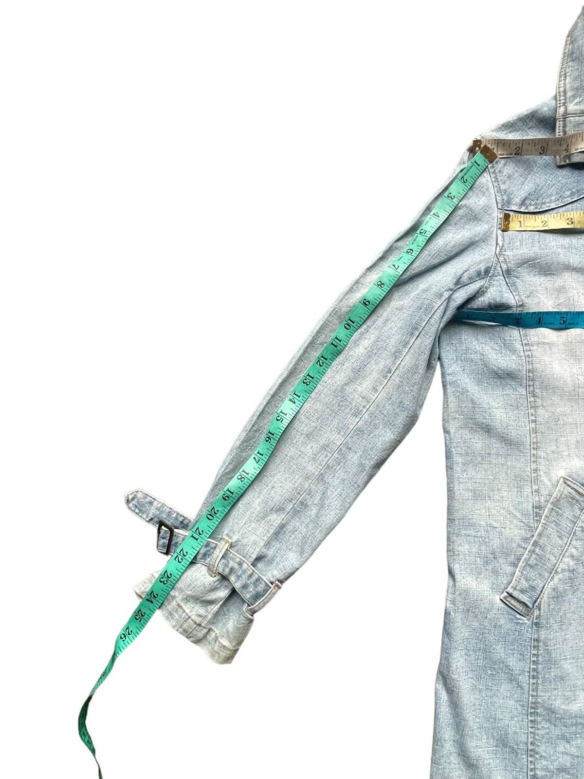 Japanese Brand Chello Parka Denim Jacket Size M / US 6-8 / IT 42-44 - 12 Thumbnail