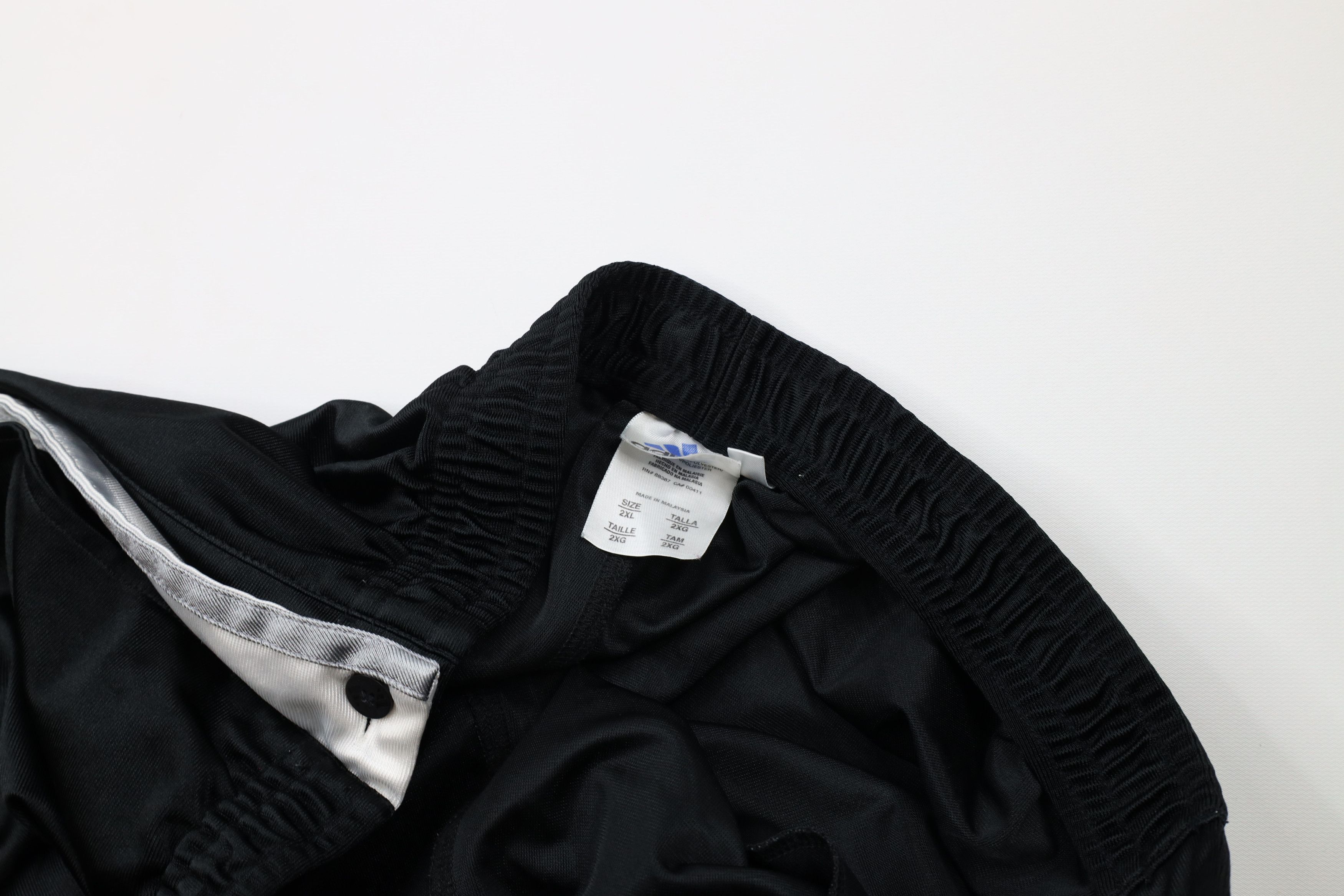 Adidas × Vintage Vintage Y2K 2001 Adidas Block Wide Leg Tearaway Sweatpants Size US 40 / EU 56 - 9 Thumbnail