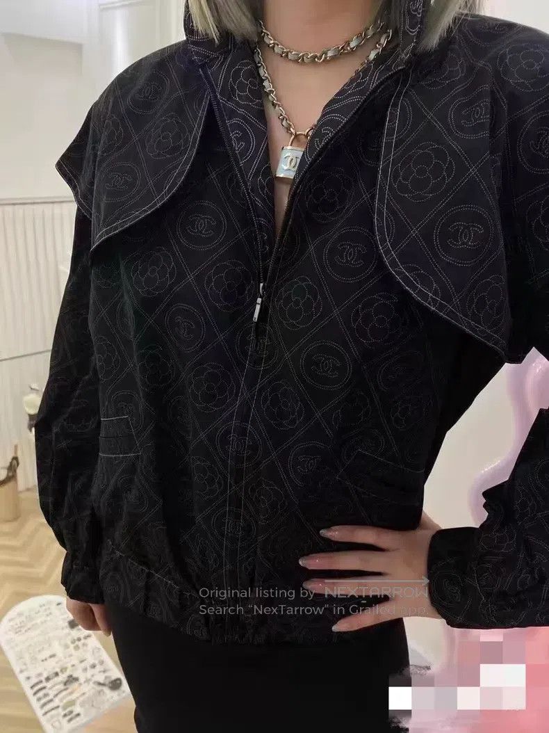 Chanel Chanel Camelia windbreaker jacket Size XS / US 0-2 / IT 36-38 - 8 Thumbnail