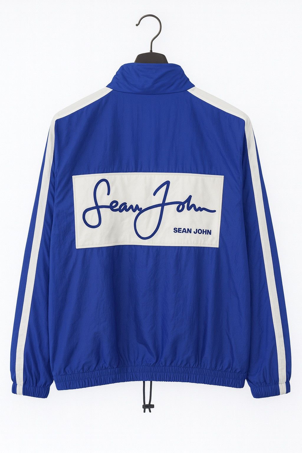 Sean John Vintage Sean John Blue Windbreaker Jacket Hip-Hop Streetwear Size US XL / EU 56 / 4 - 1 Thumbnail
