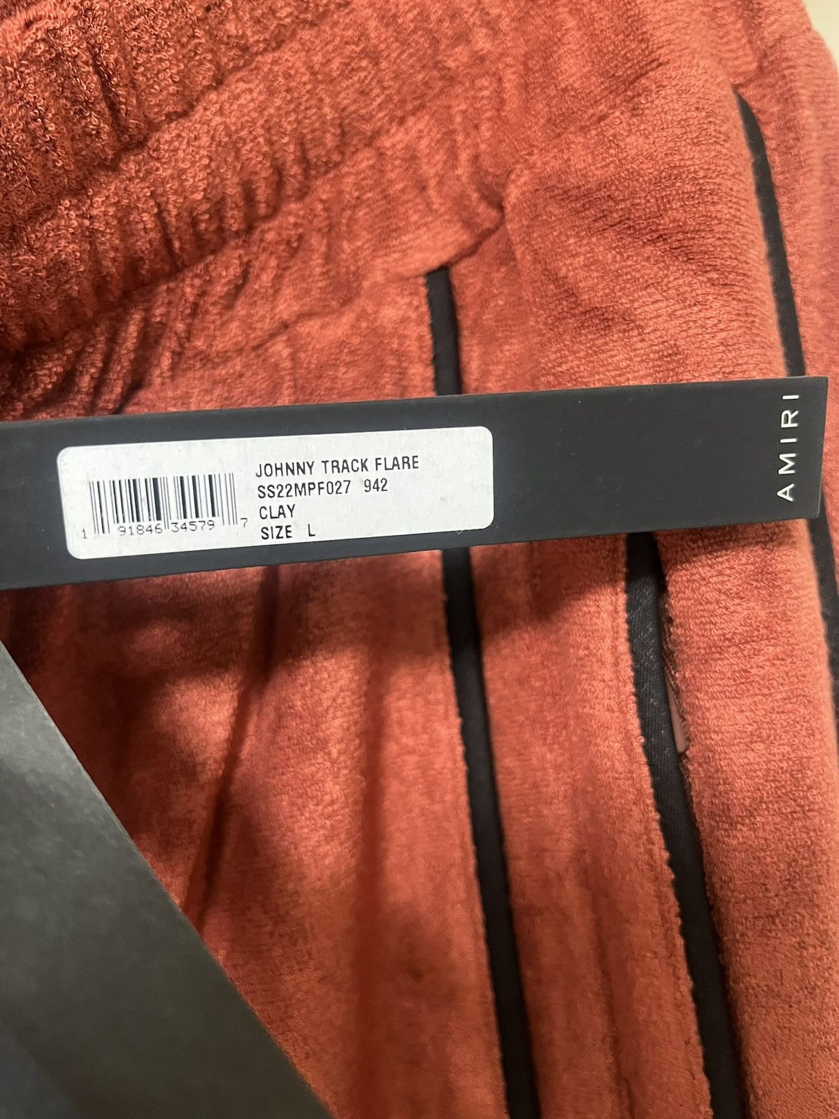 Amiri Amiri Johnny Track Flare Sz L Size US 34 / EU 50 - 5 Thumbnail