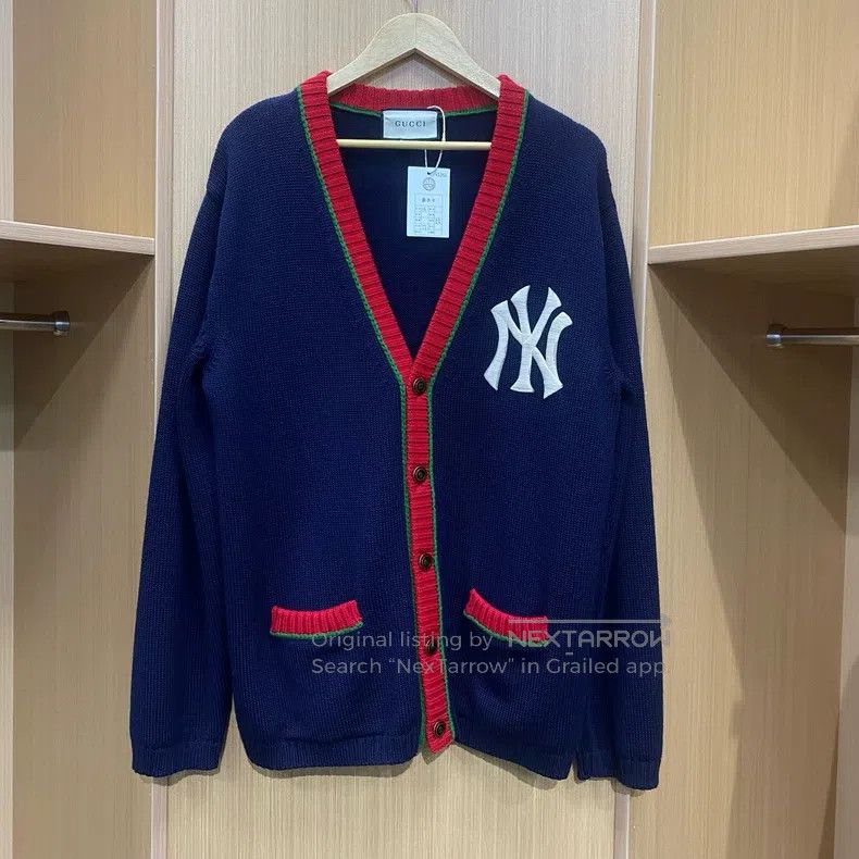 Gucci Gucci Contrast colour embroidery cardigan coat Size XL / US 12-14 / IT 48-50 - 1 Thumbnail