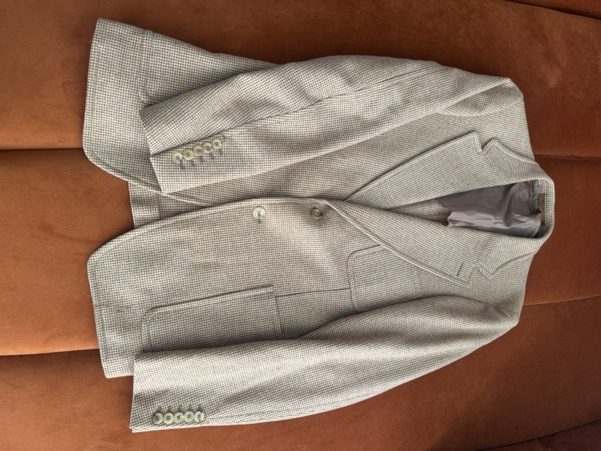 Gucci Rare Gucci Tom Ford Beige Wool Jacket Size 50R - 1 Thumbnail