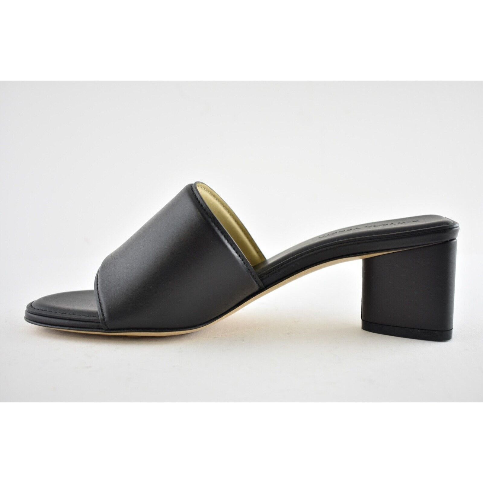 Bottega Veneta Bottega Veneta Band Black Calf Leather Sandal Backless Size US 6.5 / IT 36.5 - 9 Thumbnail