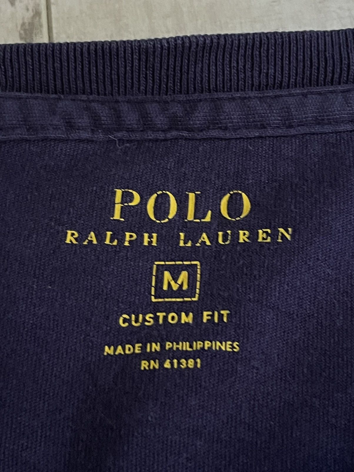 Polo Ralph Lauren Polo Ralph Lauren “RL14” T-Shirt Blue Us Open Tennis RARE Size US M / EU 48-50 / 2 - 8 Thumbnail
