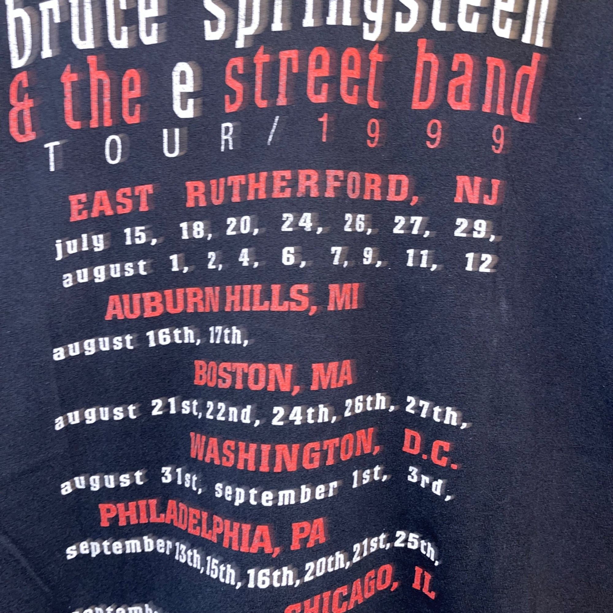 Vintage Bruce Springsteen Vintage 1999 Mens Tee Shirt Size L Size US L / EU 52-54 / 3 - 3 Thumbnail
