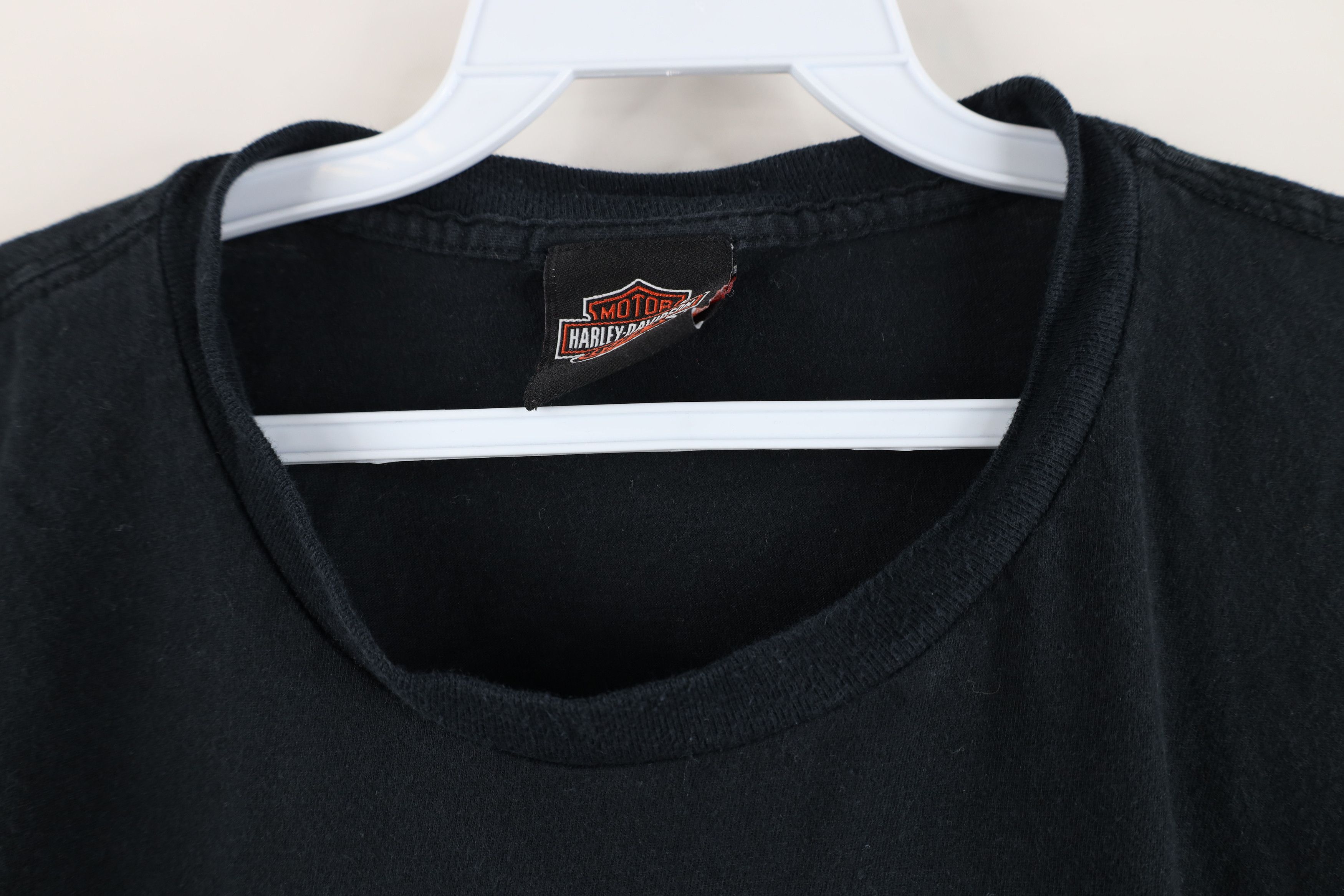 Harley Davidson Vintage Y2K Harley Davidson Spell Out Big Logo T-Shirt Black Size US XXL / EU 58 / 5 - 9 Thumbnail