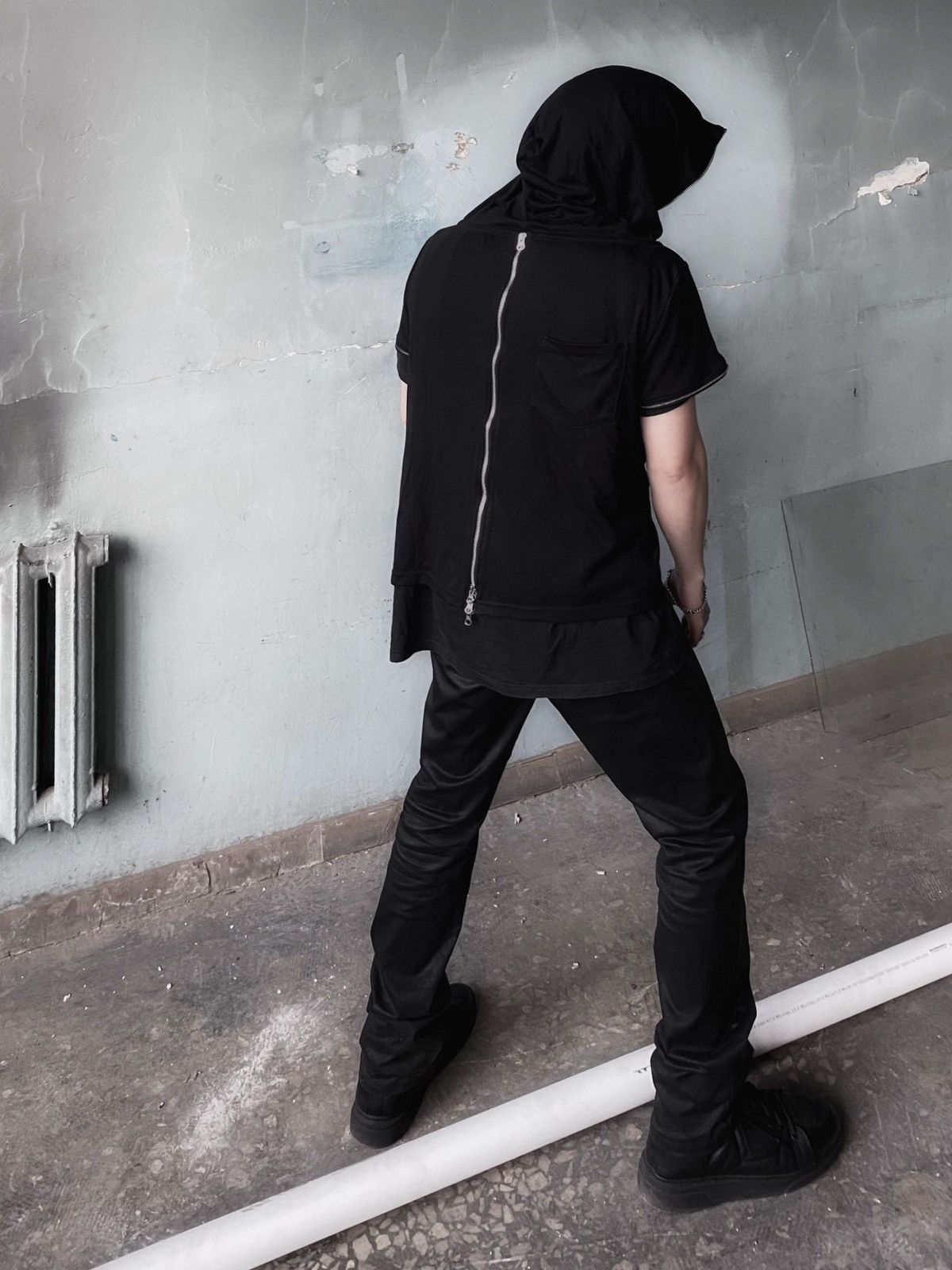 PPFM PPFM gimp multi-zip sleeveless hoodie Size US M / EU 48-50 / 2 - 5 Thumbnail