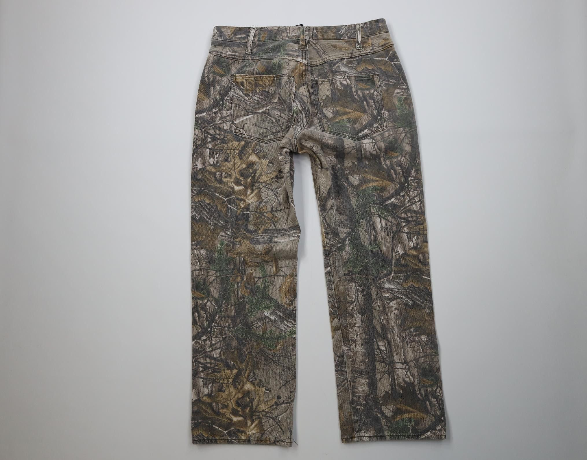 Vintage Vintage Y2K Streetwear Camouflage Wide Leg Denim Jeans Size US 34 / EU 50 - 11 Thumbnail