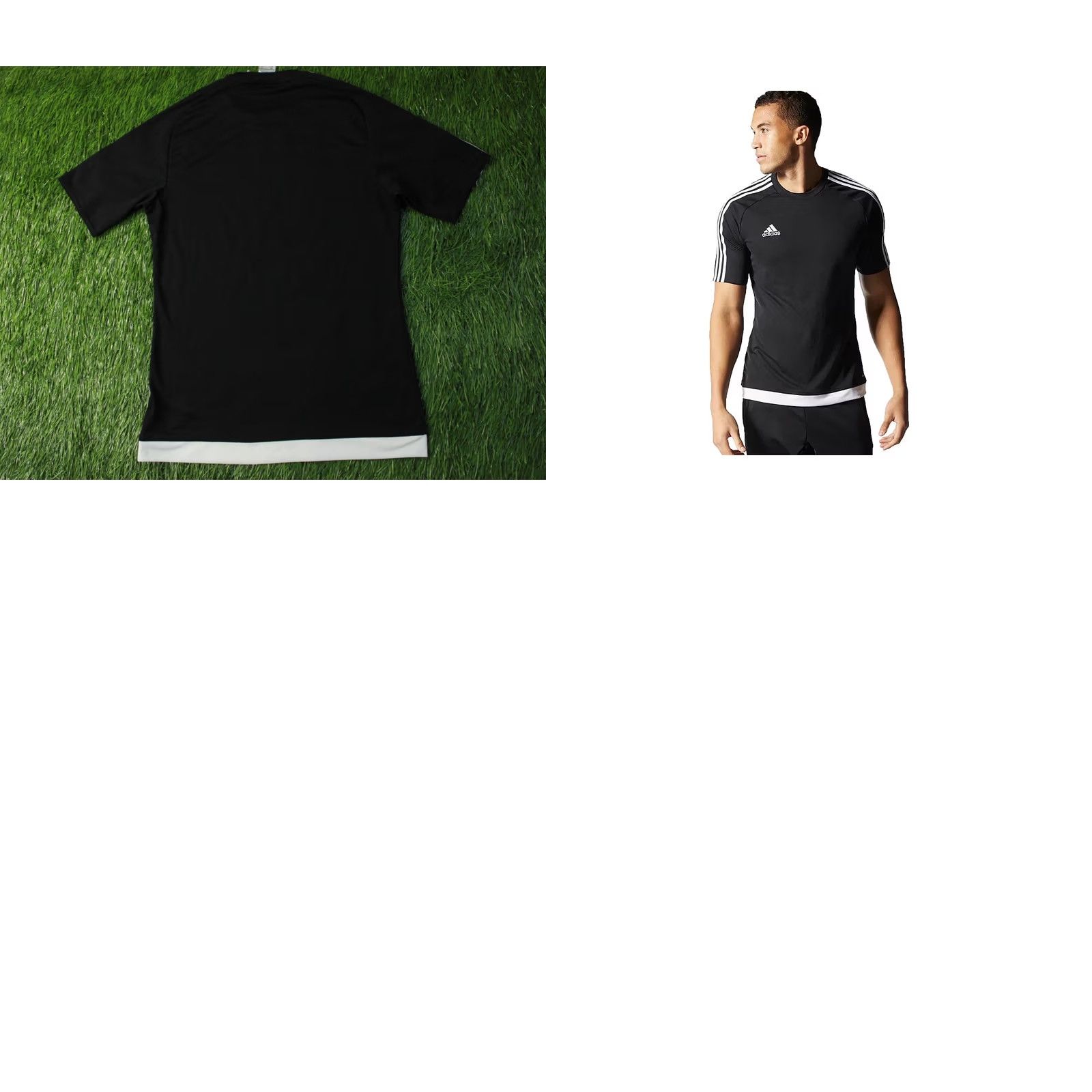 Adidas ADIDAS PERFORMANCE Football T-Shirt S Mens Black and White 2018 Estro Short Sleeve Shirt Jersey 100% Polyester Vintage No Size US S / EU 44-46 / 1 - 8 Thumbnail