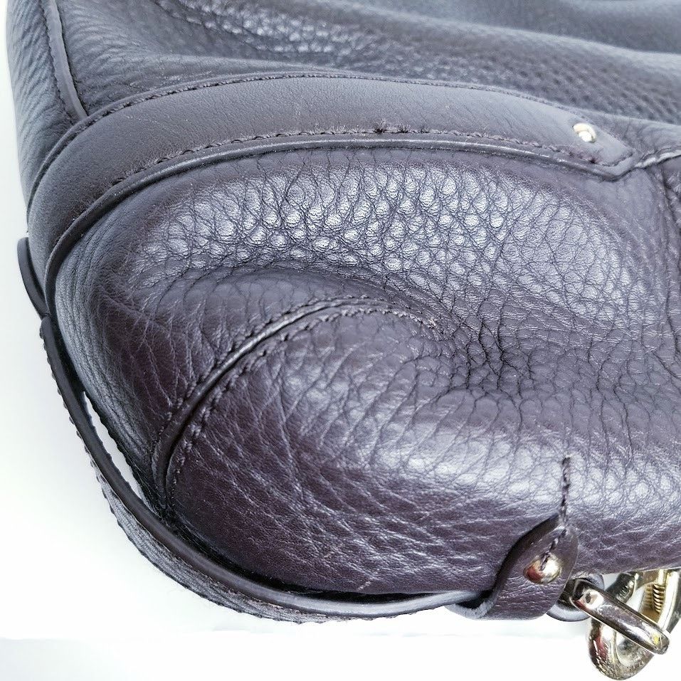 Cole Haan Village II pebbled leather oversize hobo satchel Purse Size ONE SIZE - 11 Thumbnail