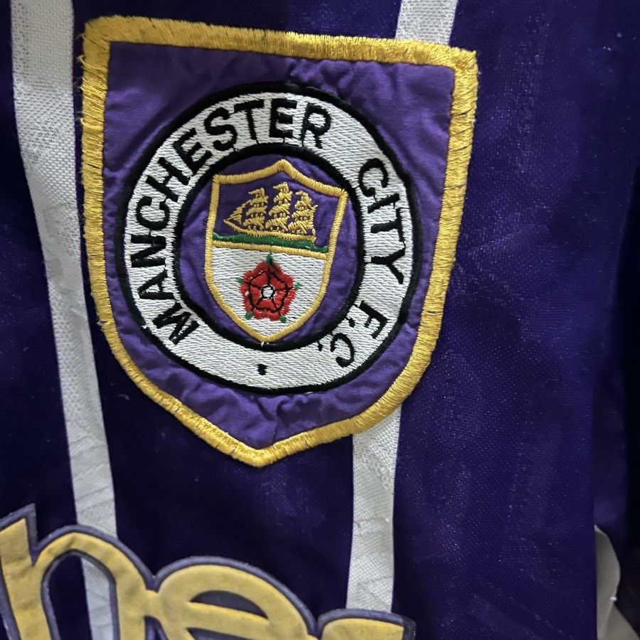 Umbro Manchester City Away Brother 1992/94 Size US S / EU 44-46 / 1 - 4 Thumbnail