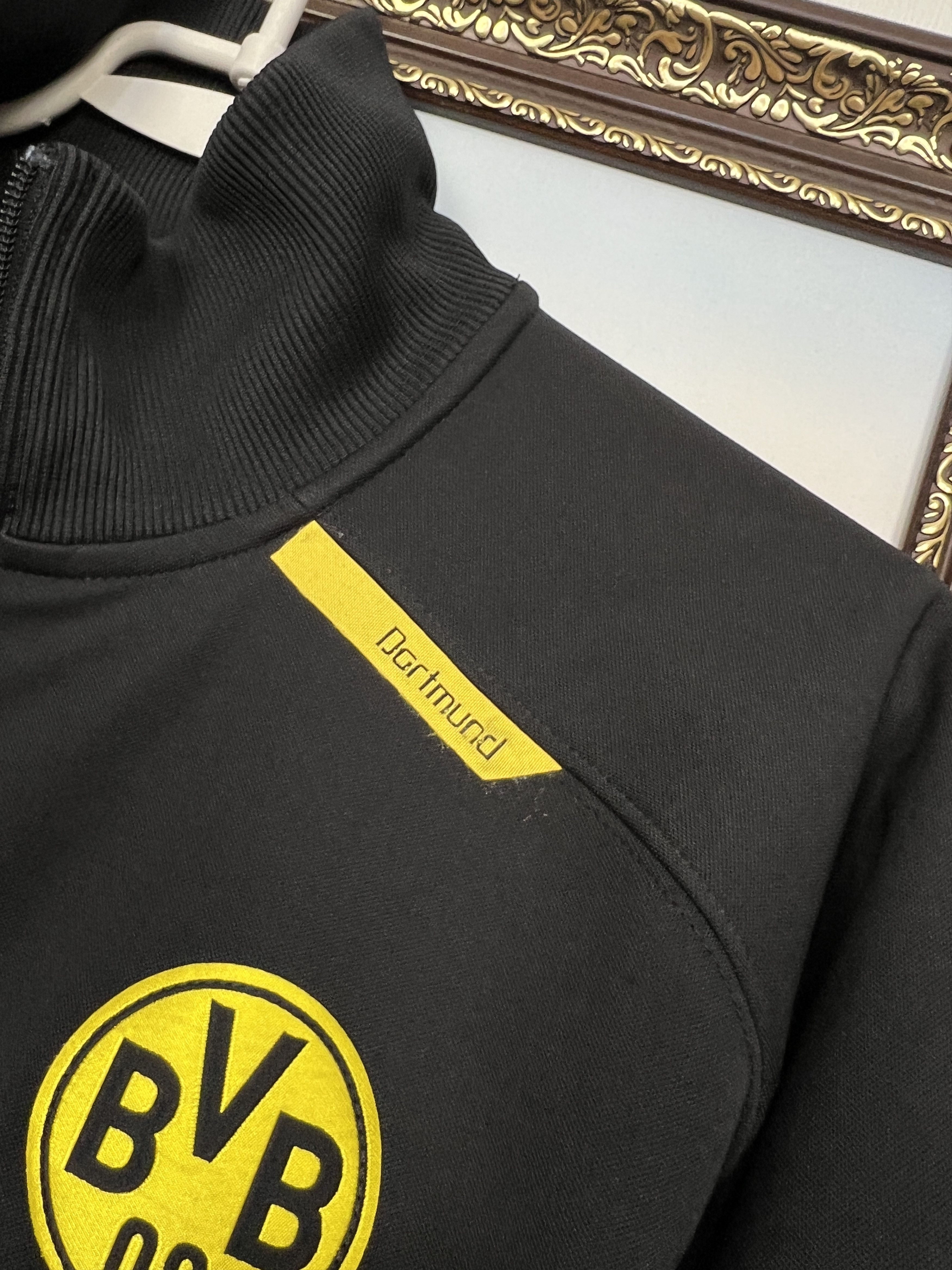 Nike Borussia Dortmund Football Track Top Jacket Player Issue Size US L / EU 52-54 / 3 - 7 Thumbnail
